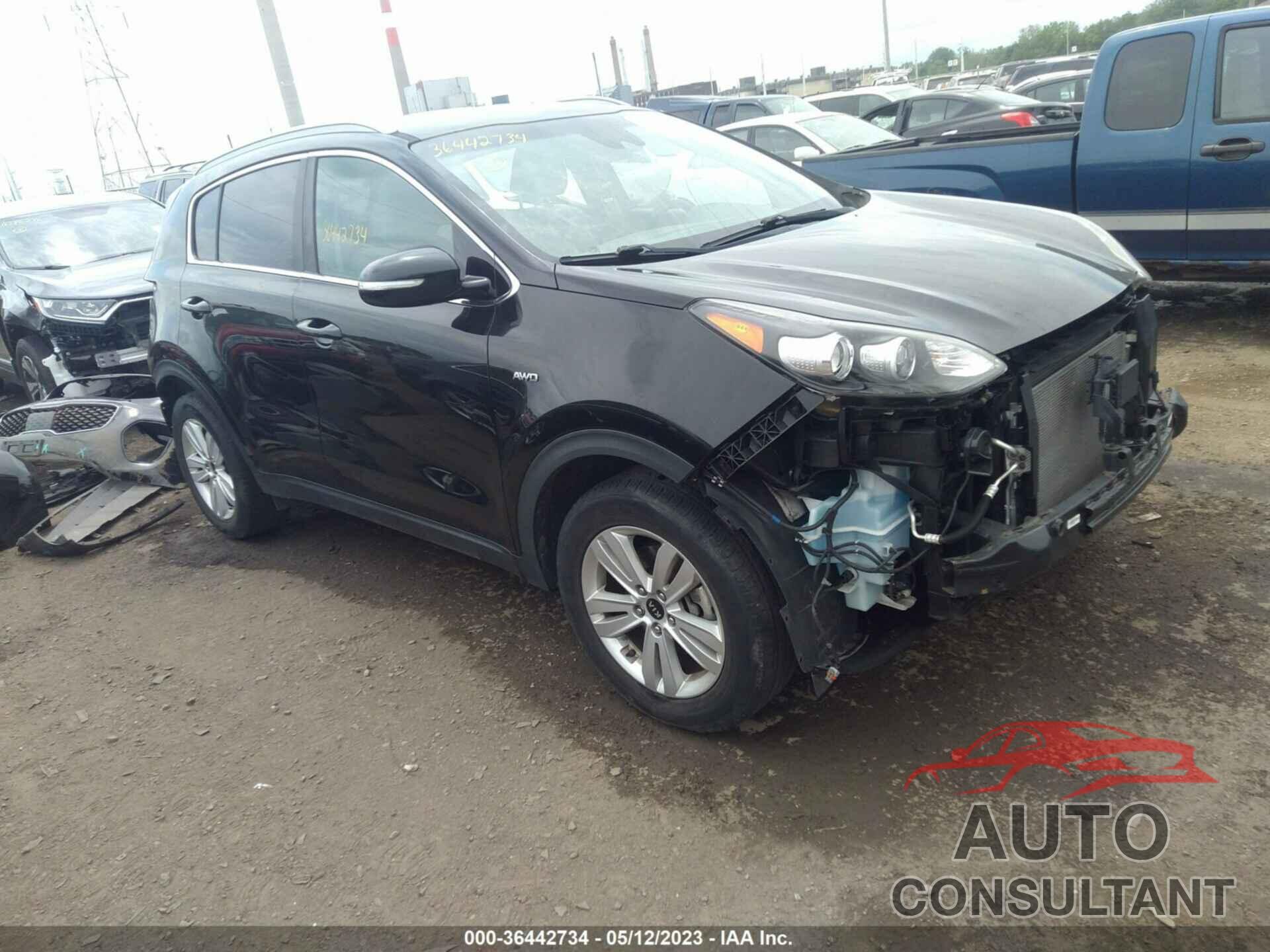 KIA SPORTAGE 2018 - KNDPMCAC1J7401367