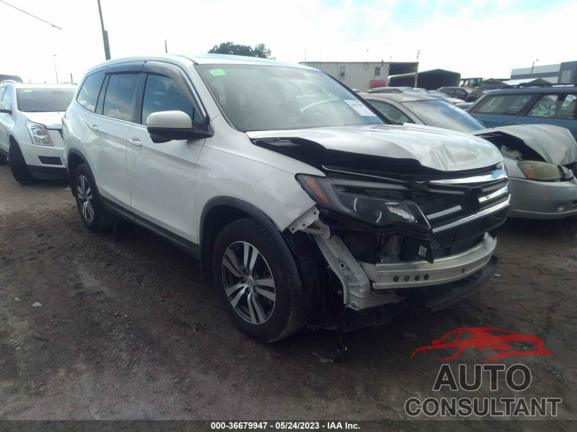 HONDA PILOT 2016 - 5FNYF5H74GB010218