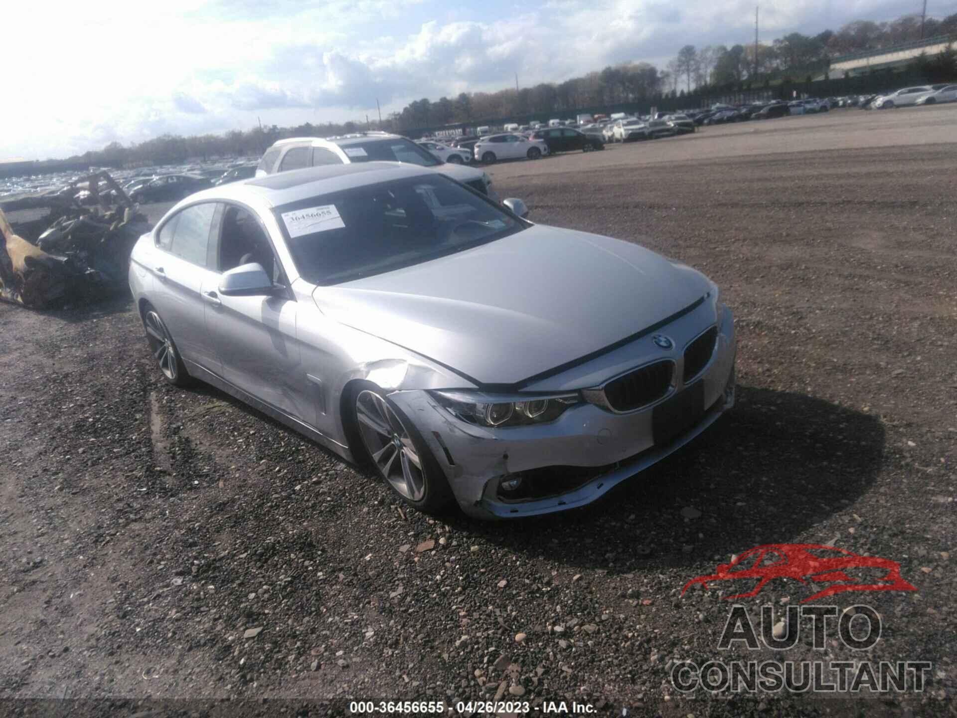 BMW 4 SERIES 2018 - WBA4J3C58JBG97110