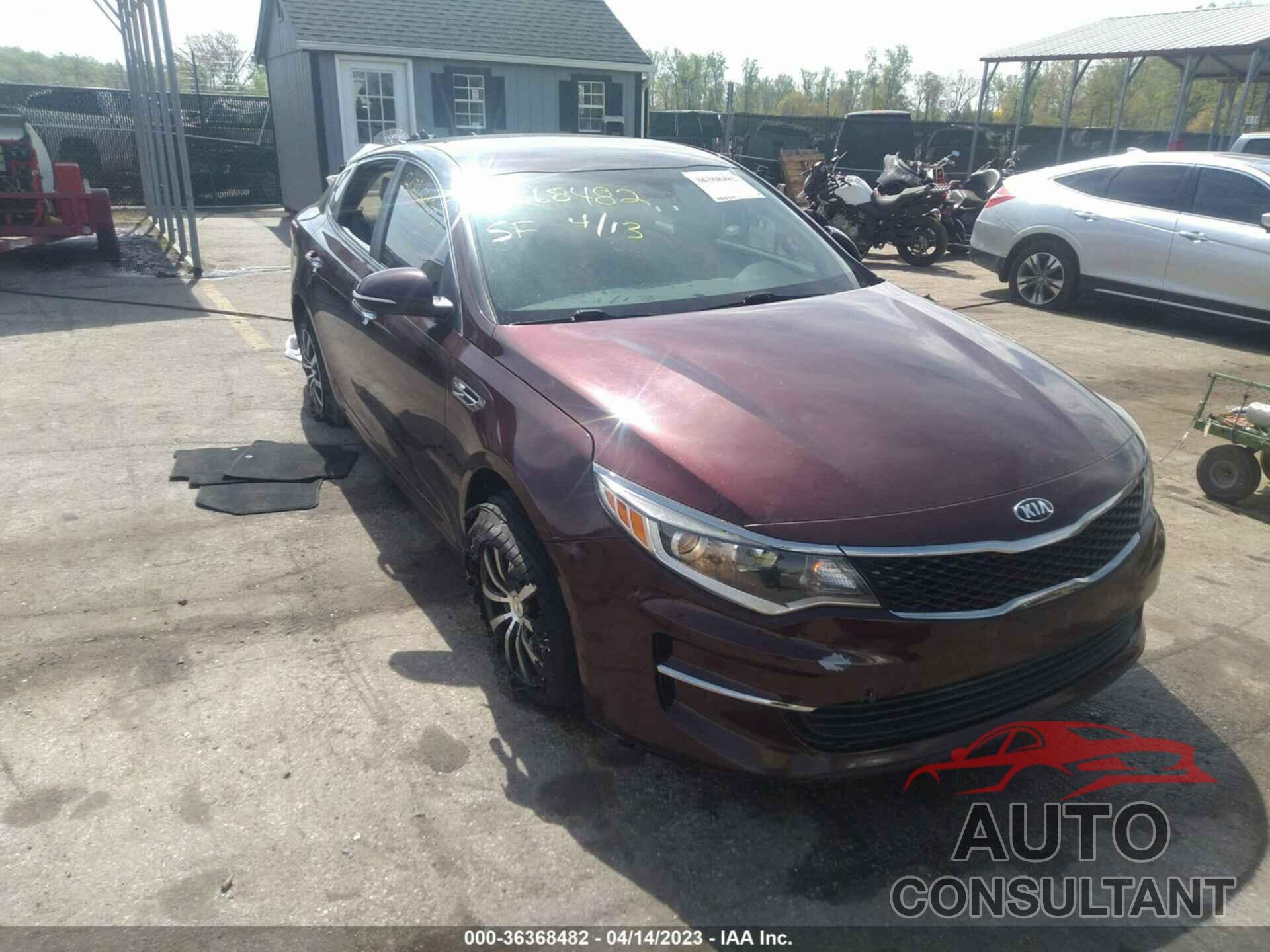 KIA OPTIMA 2016 - 5XXGT4L39GG013132