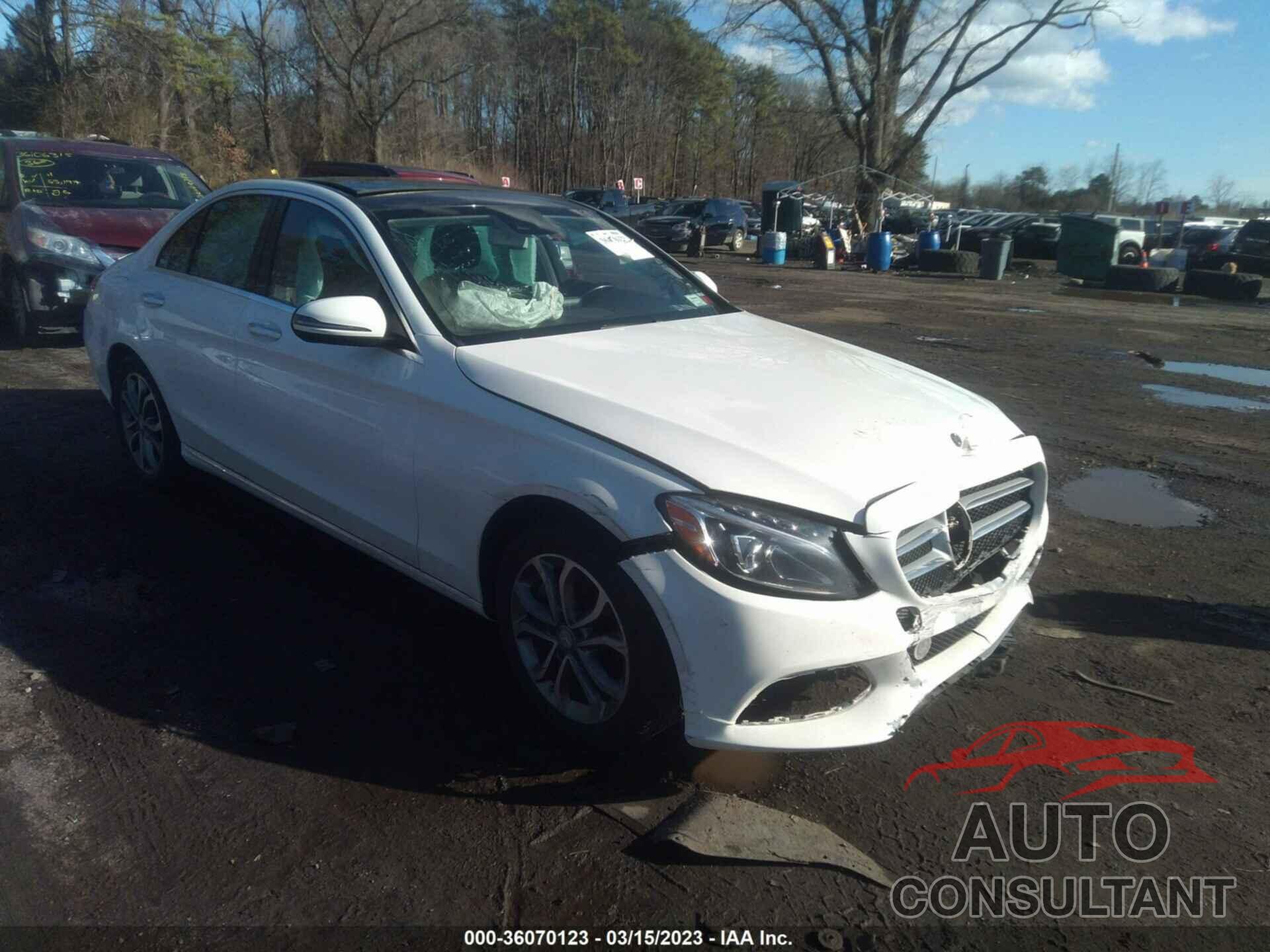 MERCEDES-BENZ C-CLASS 2016 - 55SWF4KB8GU137163