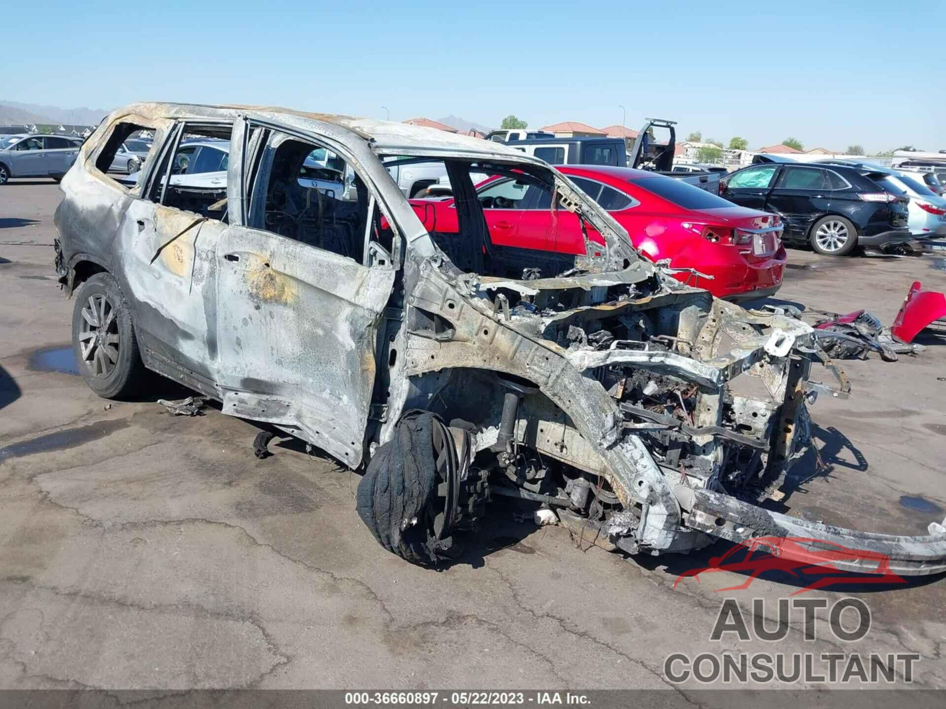 HONDA PILOT 2021 - 5FNYF5H32MB044392