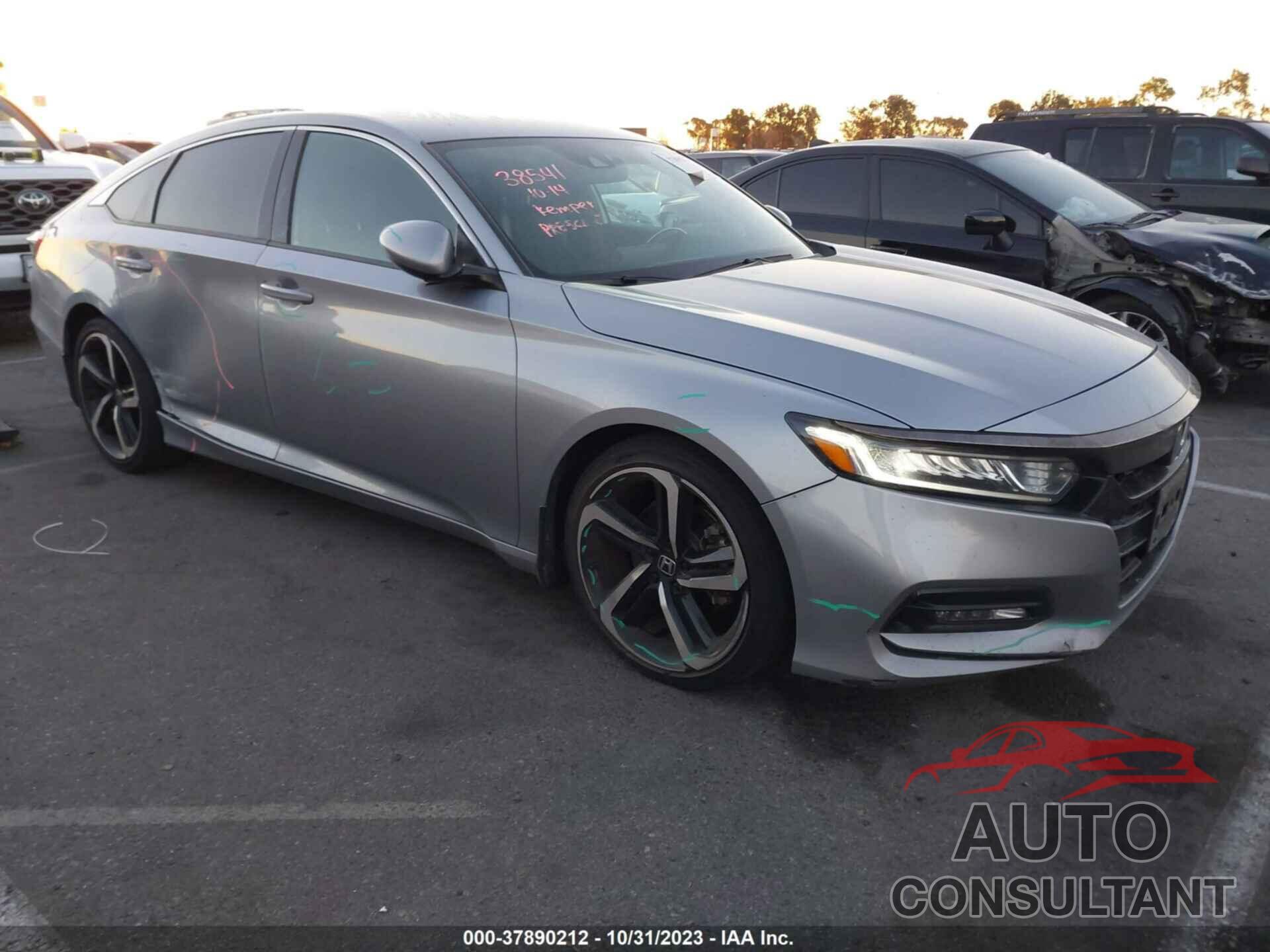 HONDA ACCORD 2018 - 1HGCV1F37JA216091