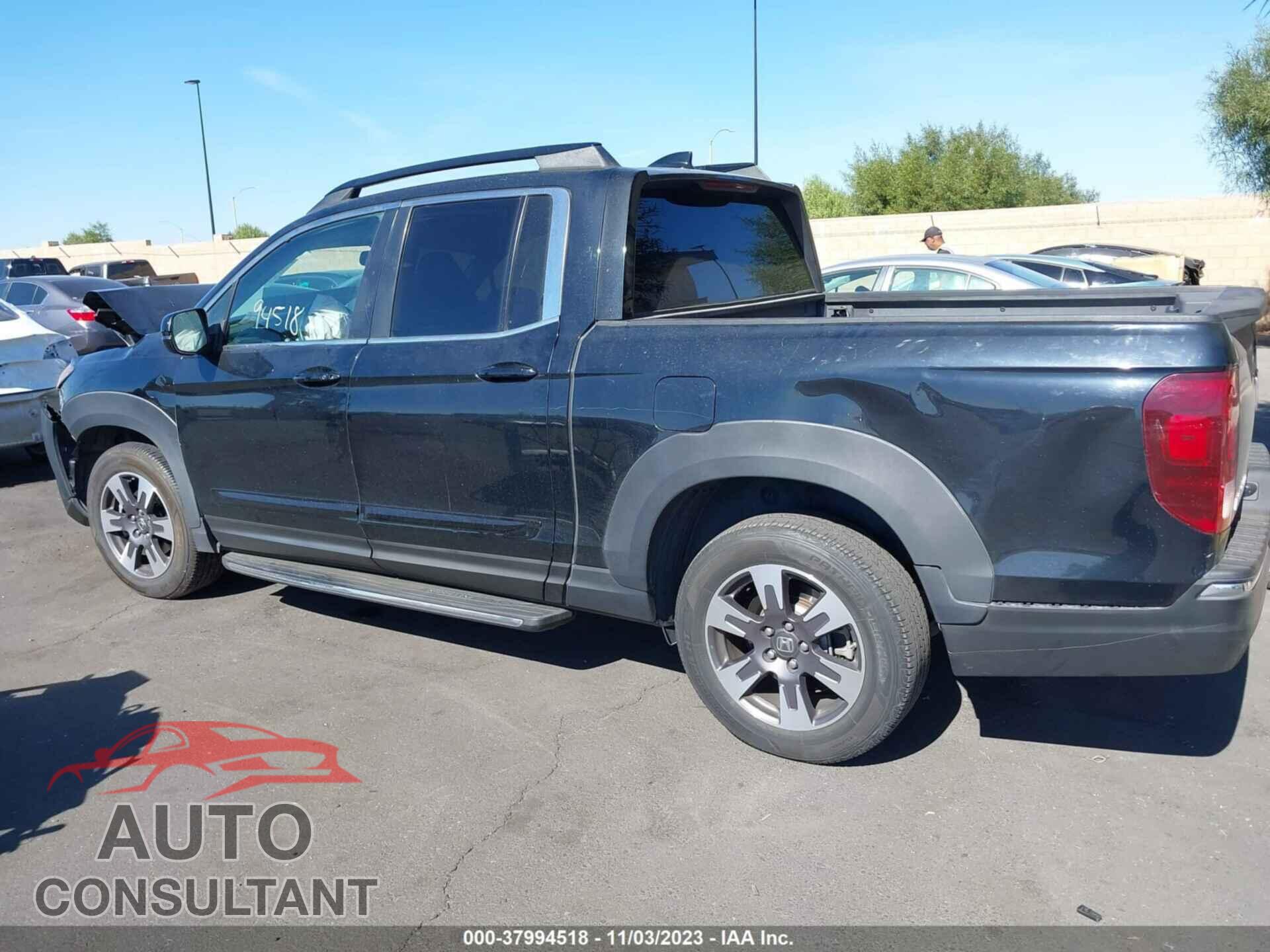 HONDA RIDGELINE 2017 - 5FPYK2F61HB002204