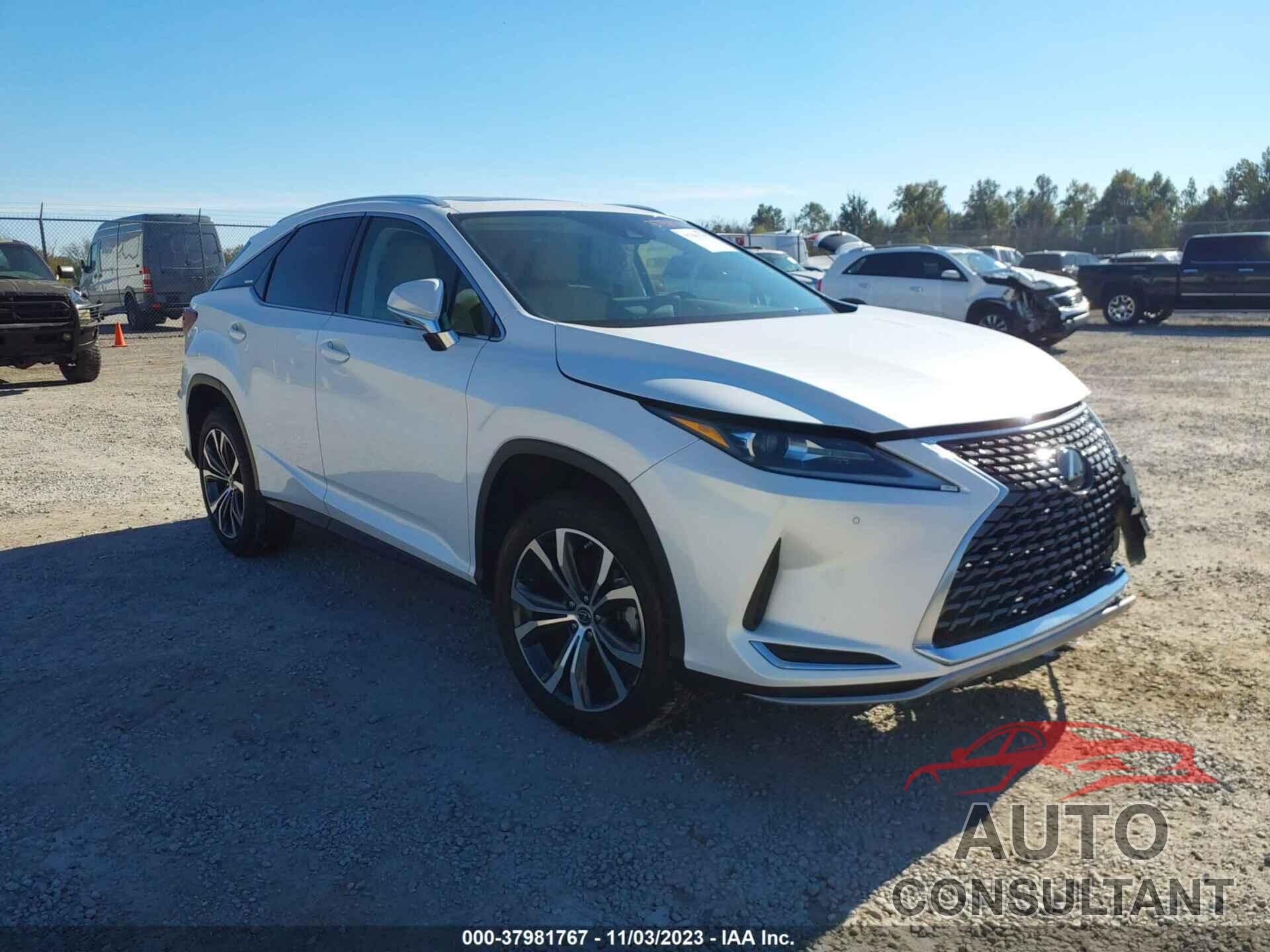 LEXUS RX 350 2022 - 2T2HZMAA2NC253935