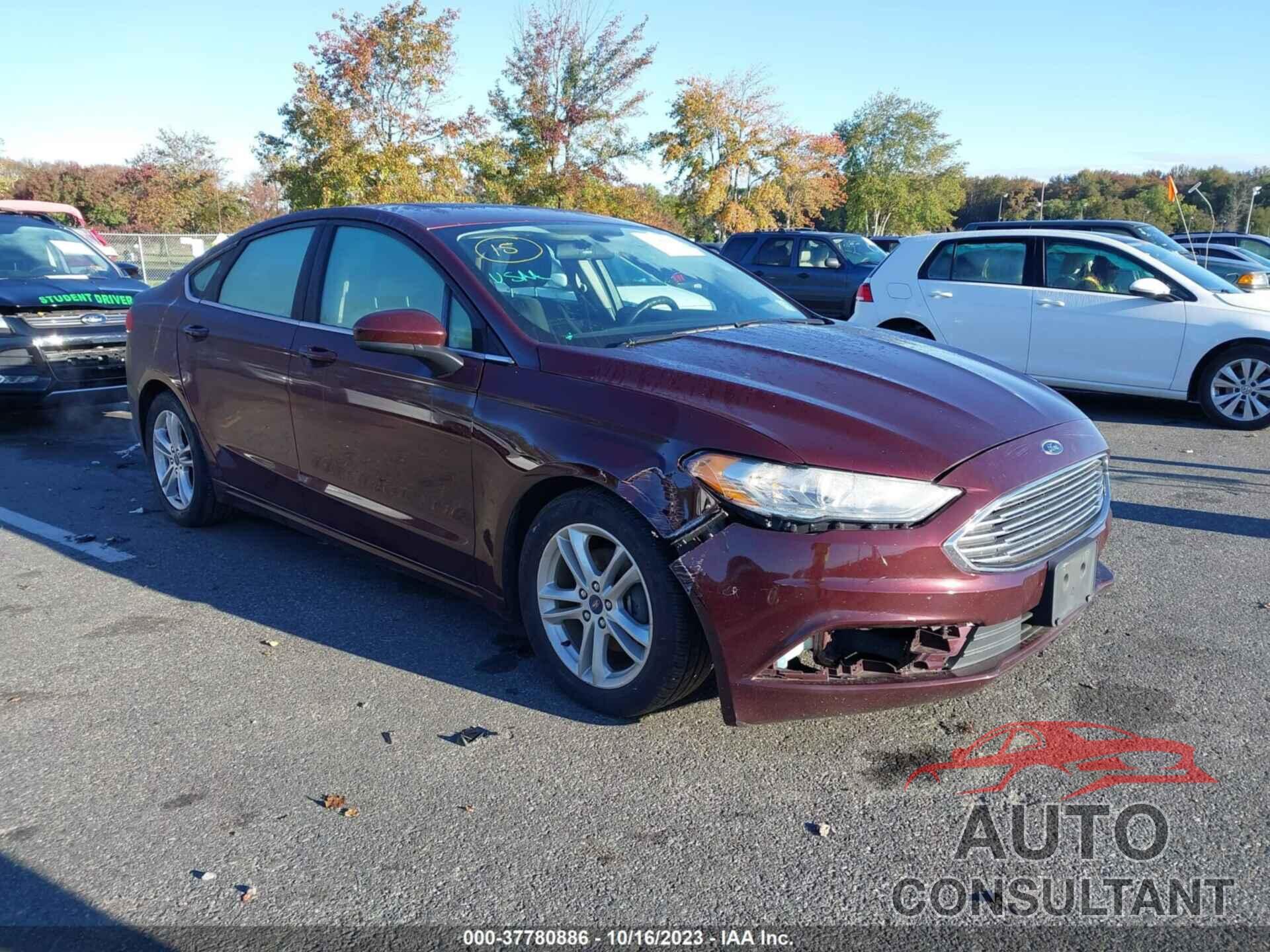FORD FUSION 2018 - 3FA6P0HDXJR228298