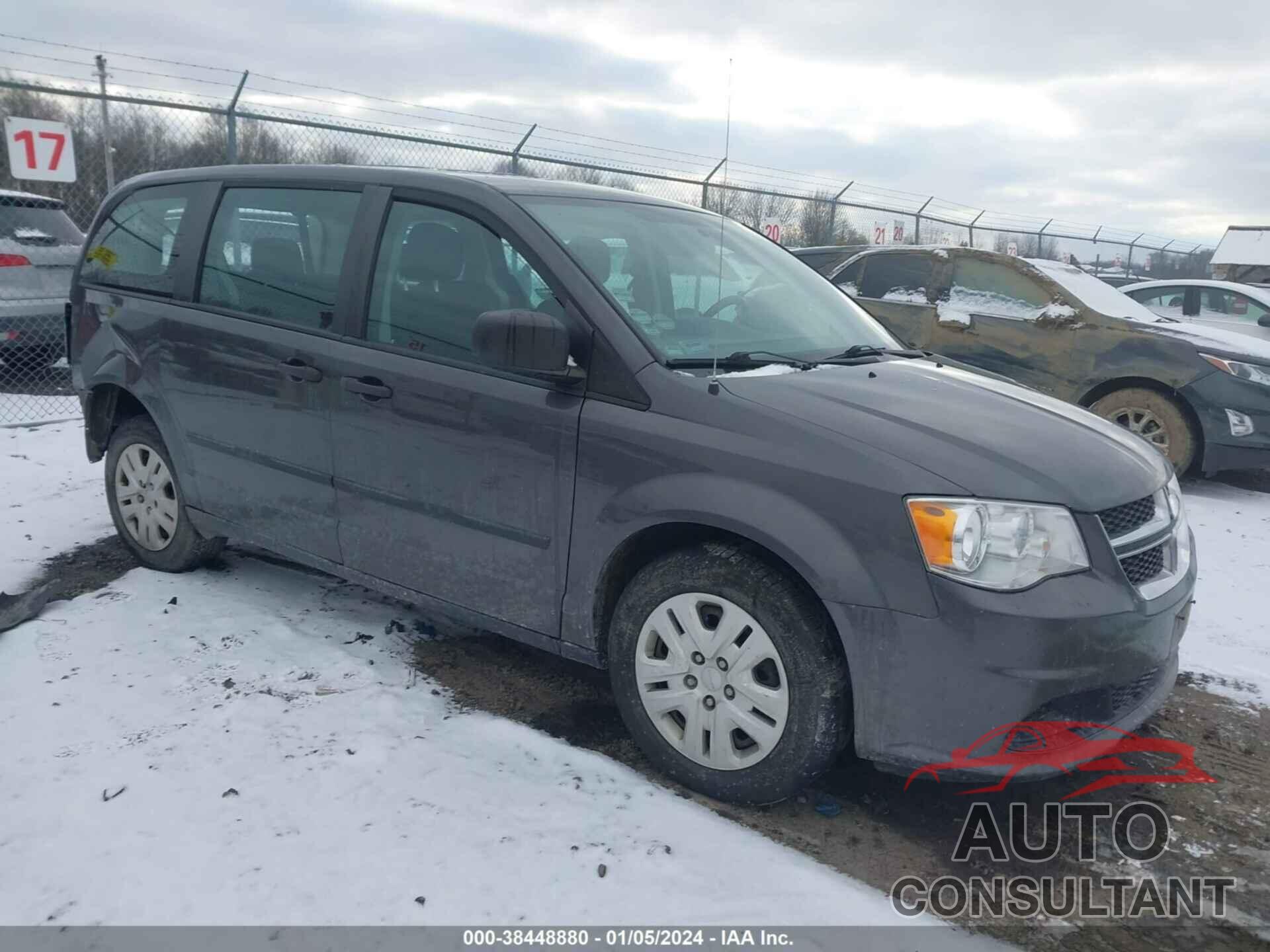 DODGE GRAND CARAVAN 2016 - 2C4RDGBG4GR322414