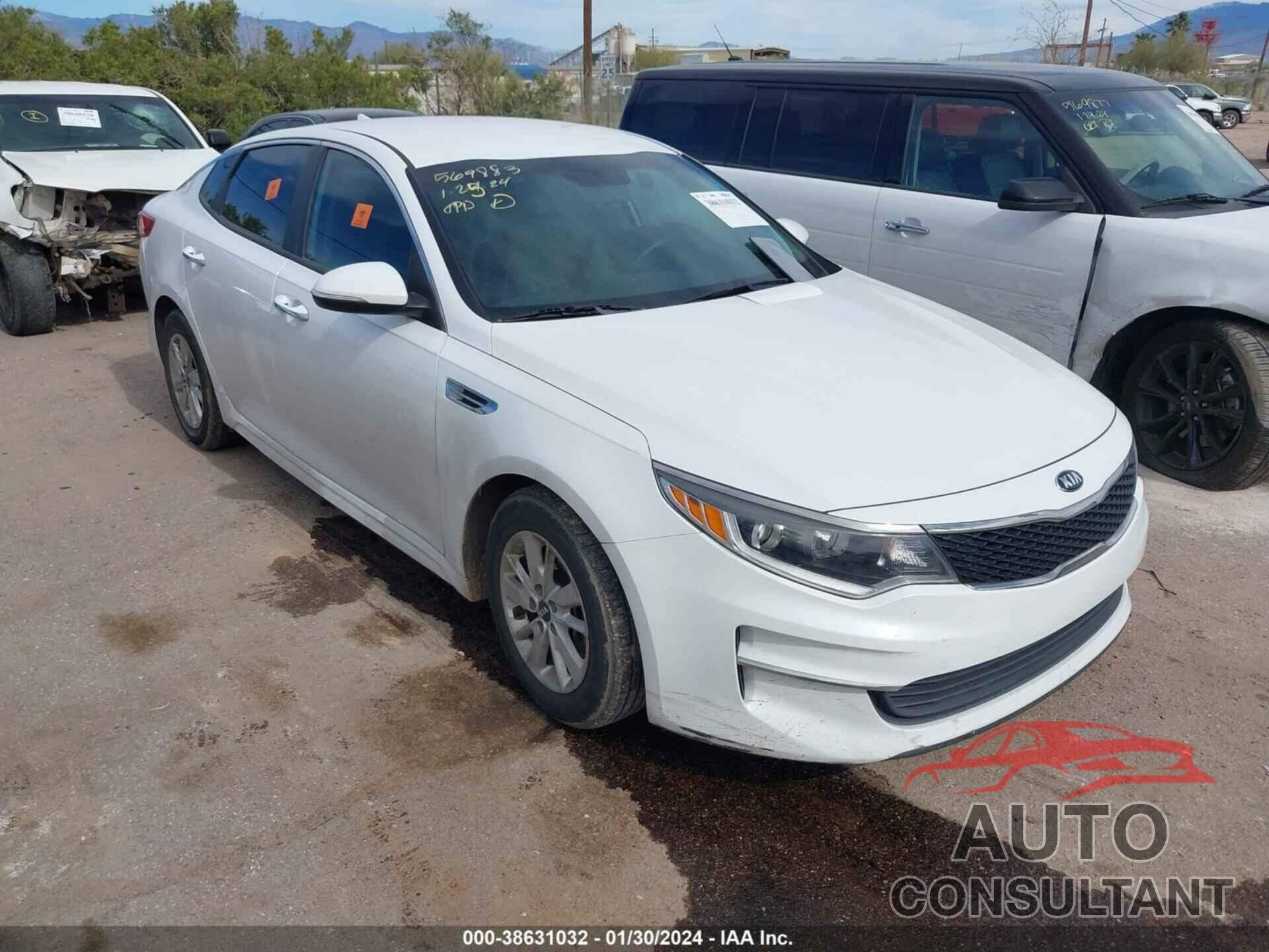 KIA OPTIMA 2018 - 5XXGT4L38JG181738