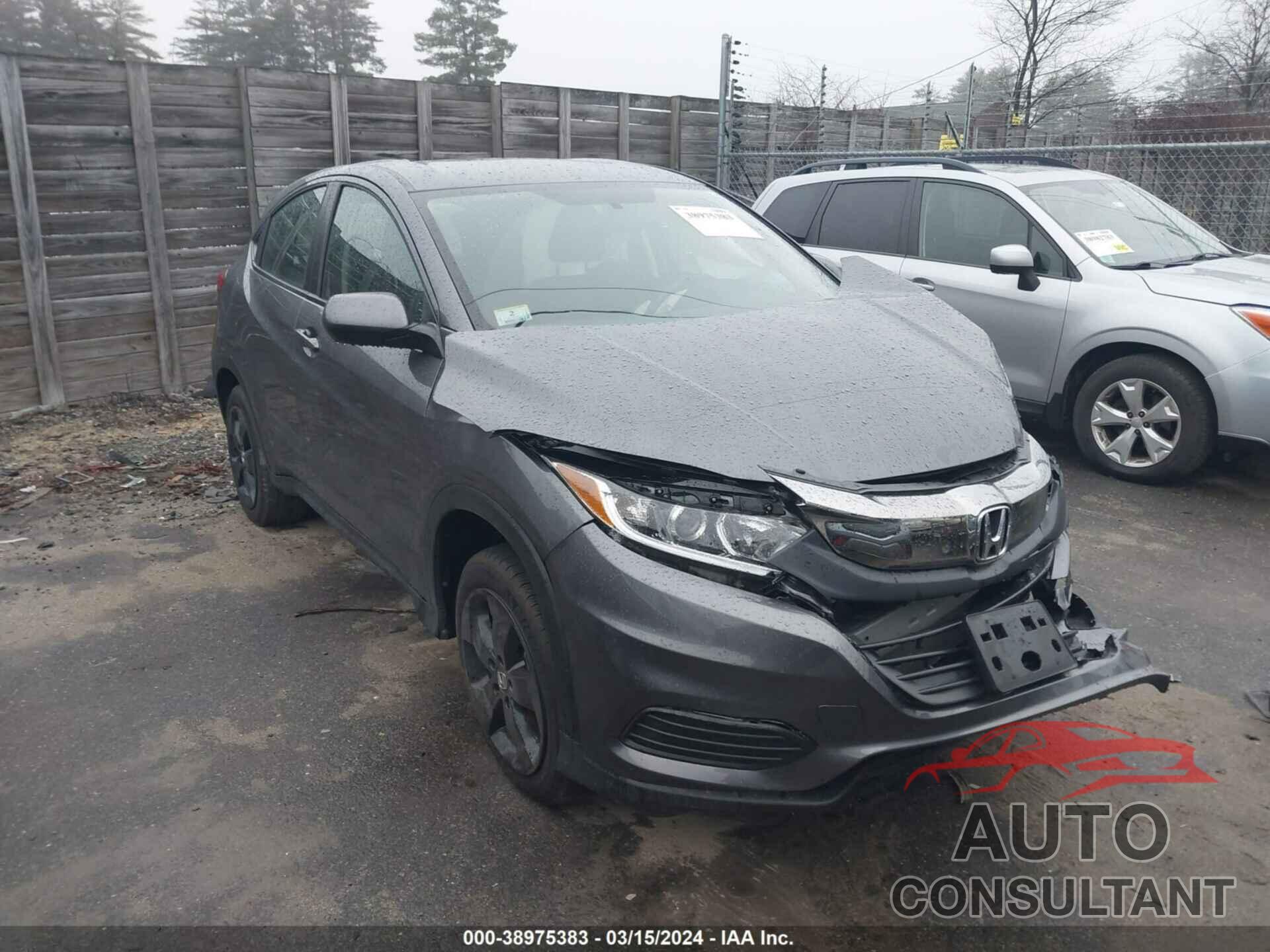 HONDA HR-V 2021 - 3CZRU6H39MM708838