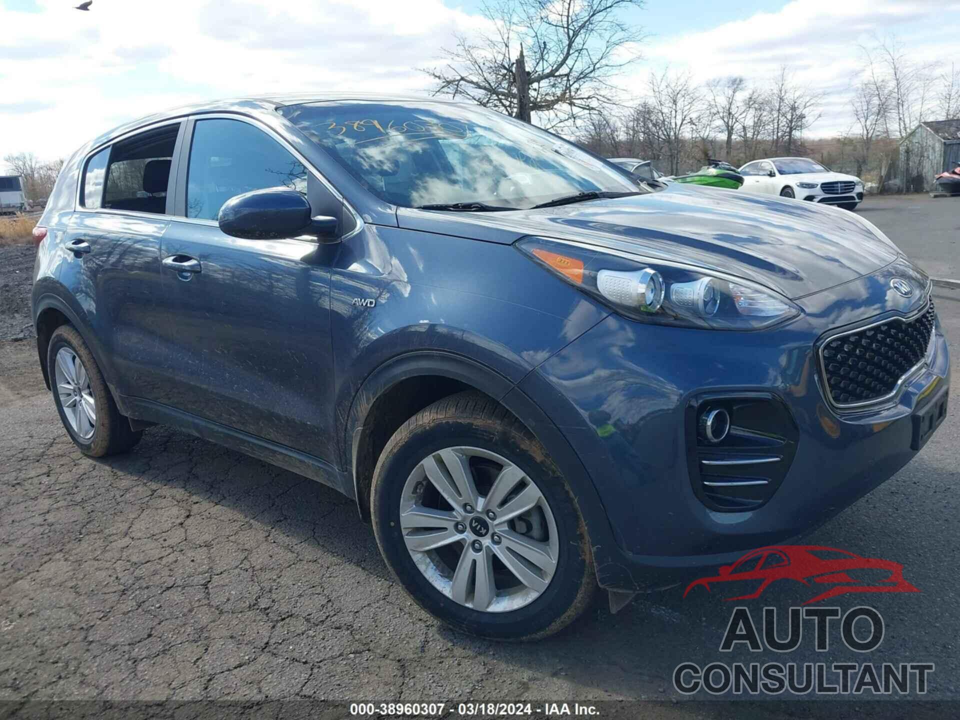 KIA SPORTAGE 2019 - KNDPMCAC3K7534987