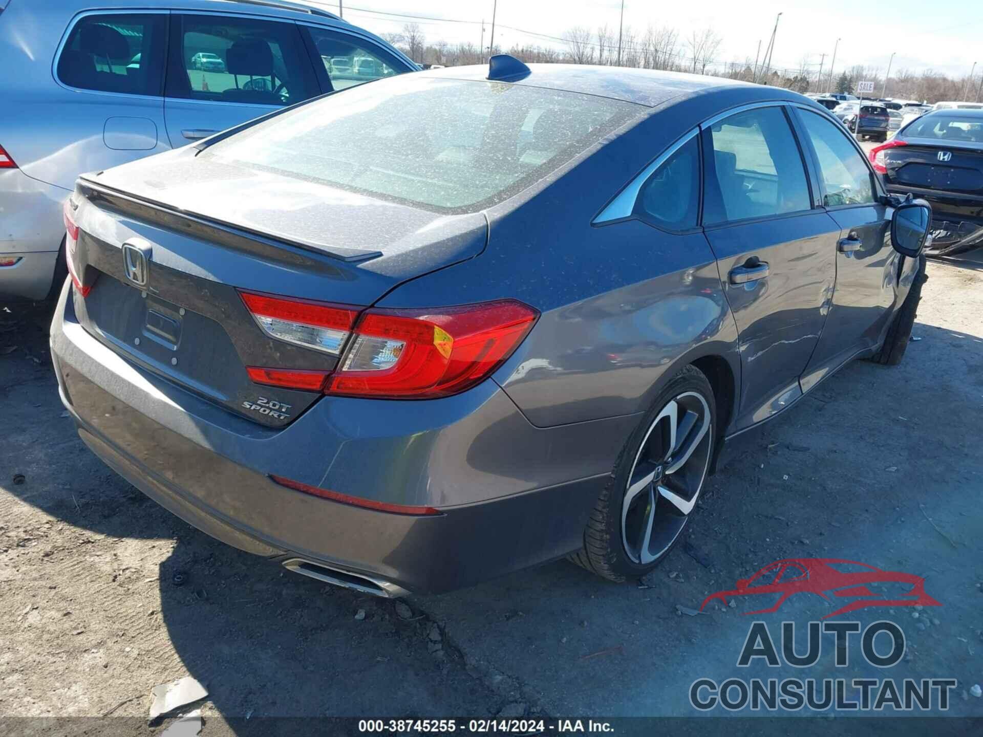 HONDA ACCORD 2019 - 1HGCZ2F39KA004445