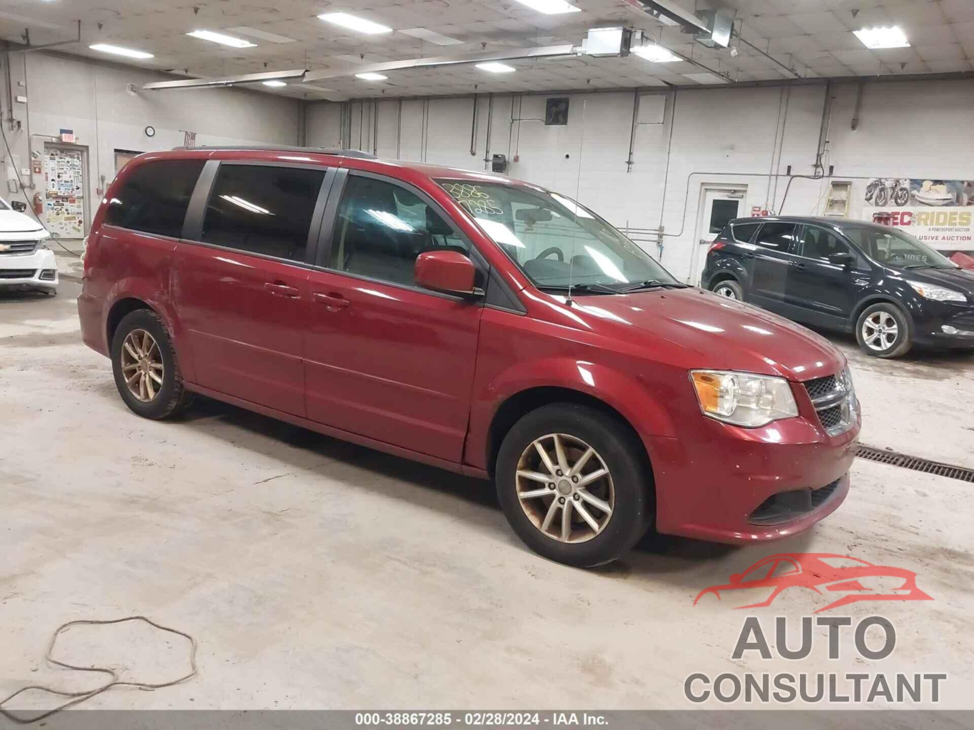 DODGE GRAND CARAVAN 2016 - 2C4RDGCG4GR180127