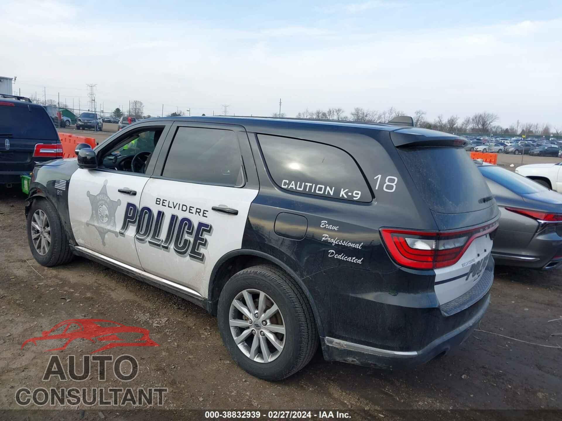 DODGE DURANGO 2019 - 1C4SDJFT4KC708452