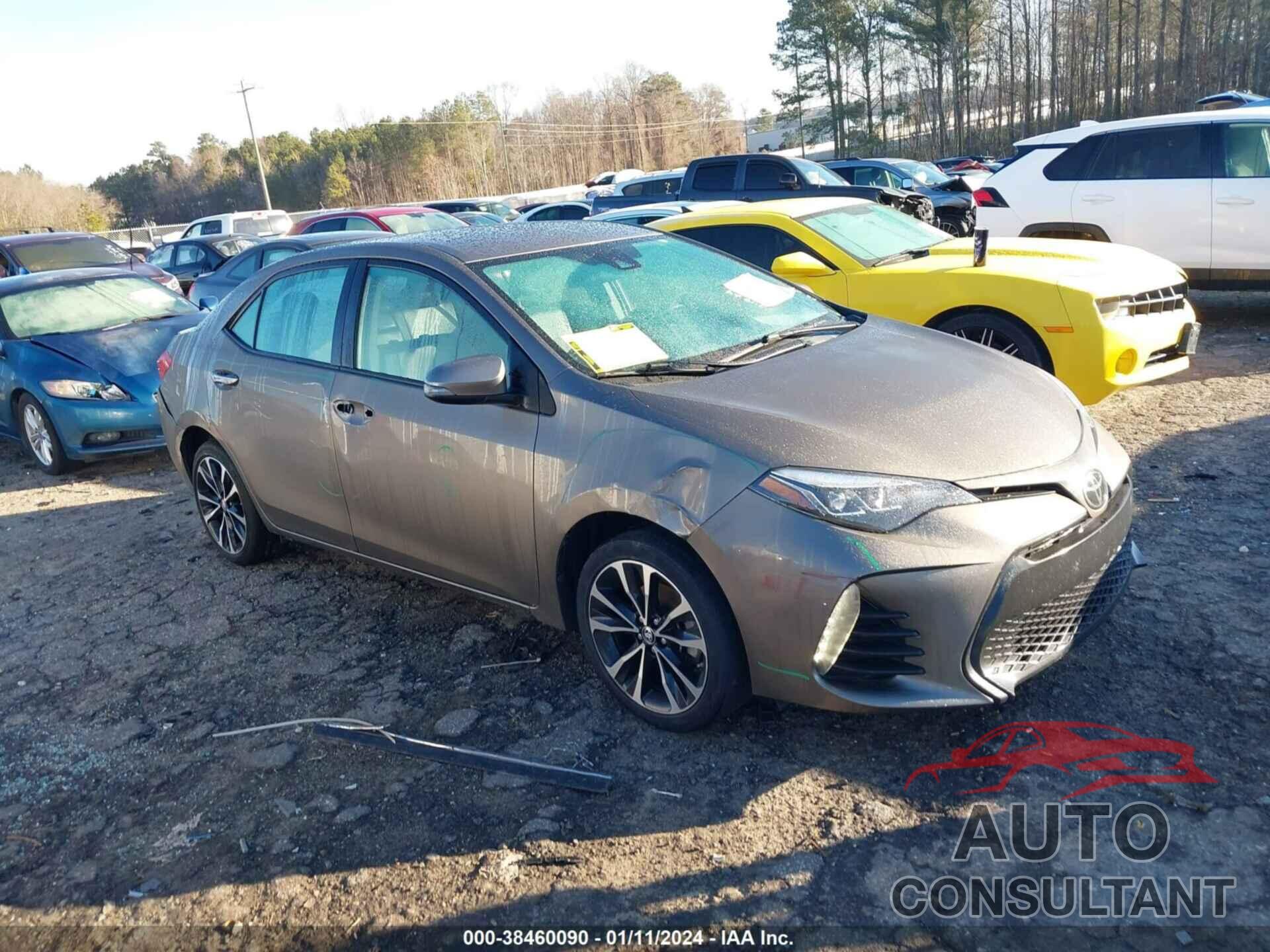 TOYOTA COROLLA 2019 - 5YFBURHE9KP860165