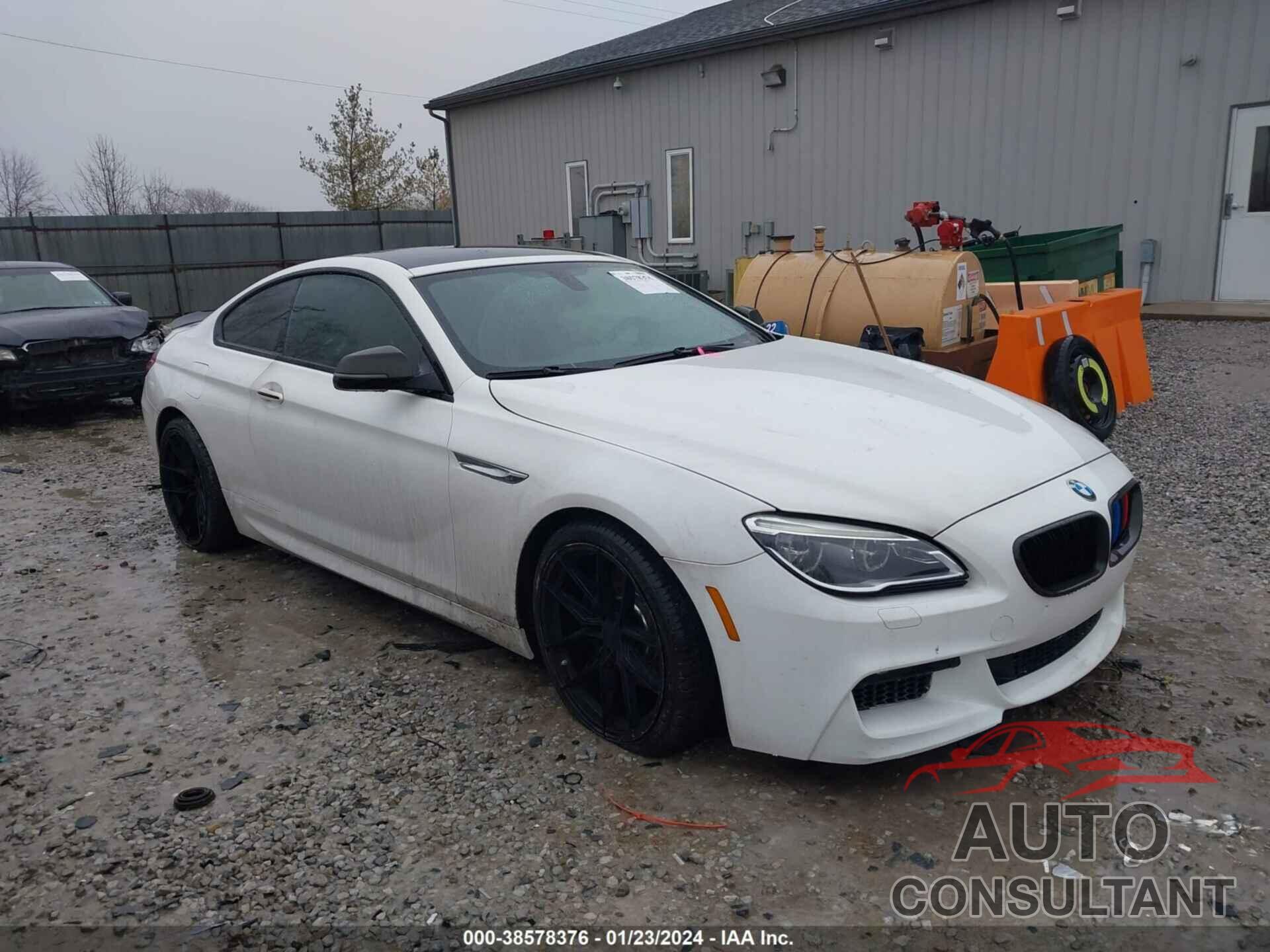 BMW 6 SERIES 2016 - WBA6H1C52GD932944