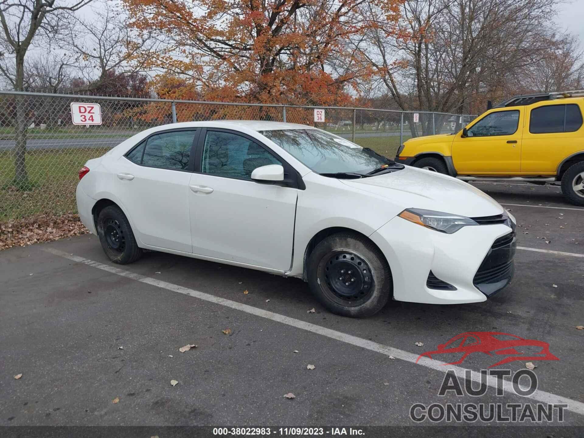 TOYOTA COROLLA 2019 - 5YFBURHE3KP886440