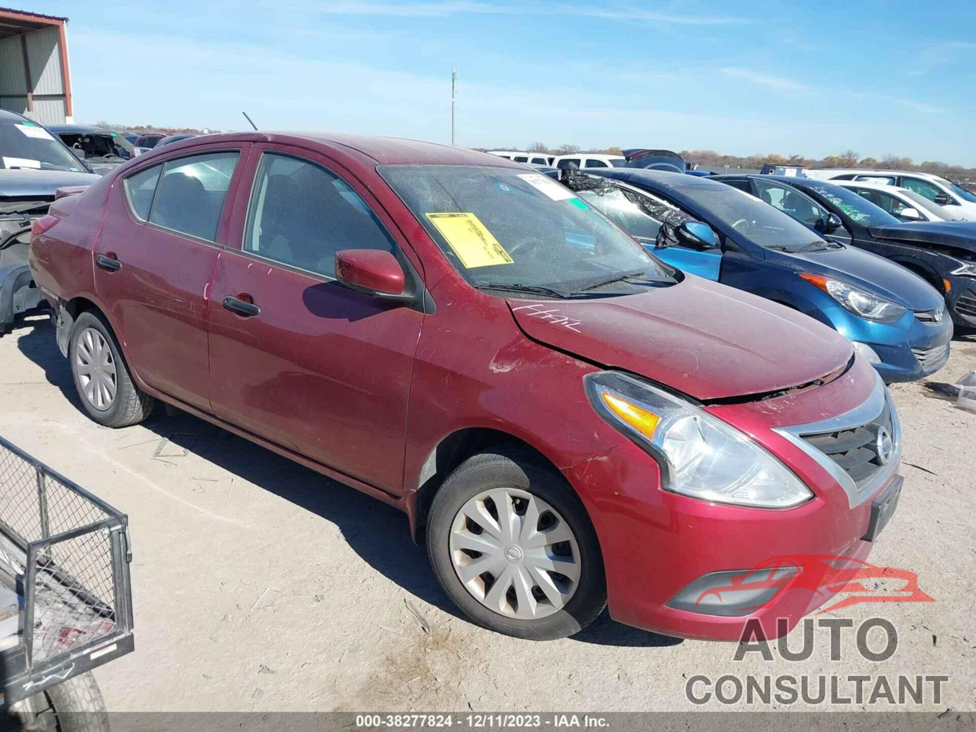 NISSAN VERSA 2017 - 3N1CN7AP9HL848768