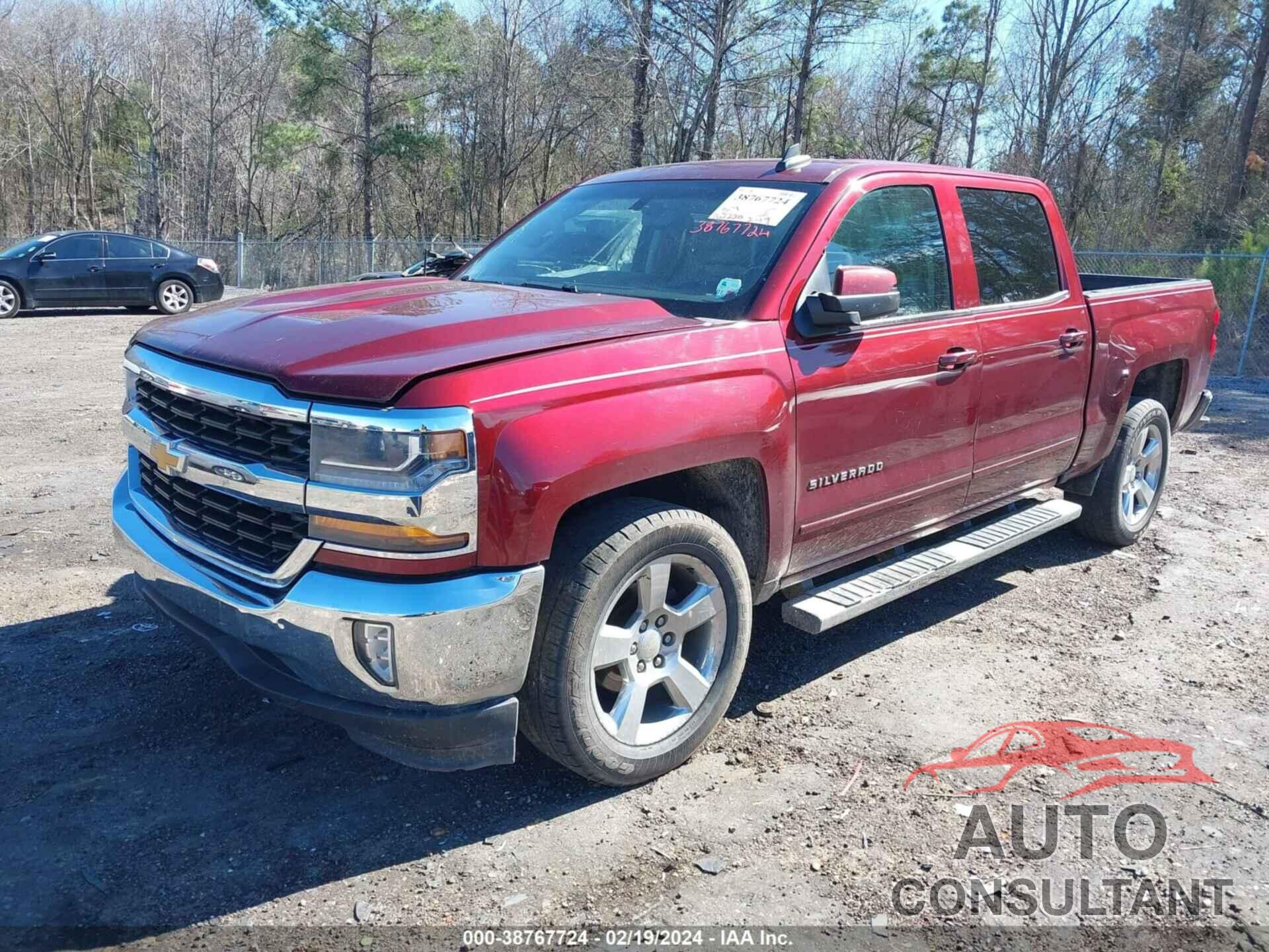 CHEVROLET SILVERADO 1500 2016 - 3GCPCRECXGG215629