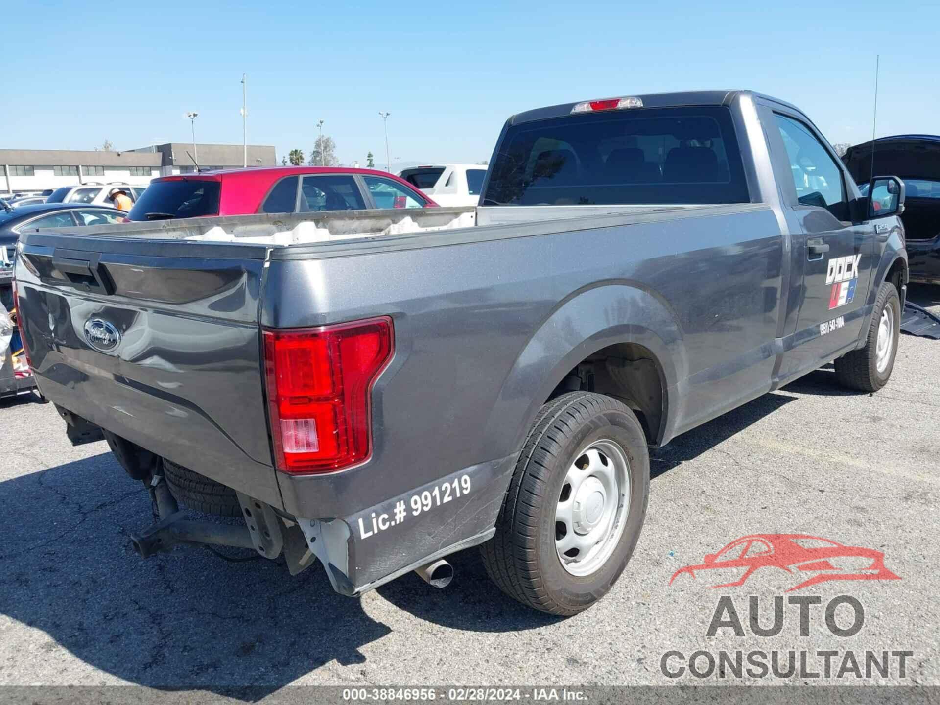 FORD F-150 2018 - 1FTMF1CP7JKC71402