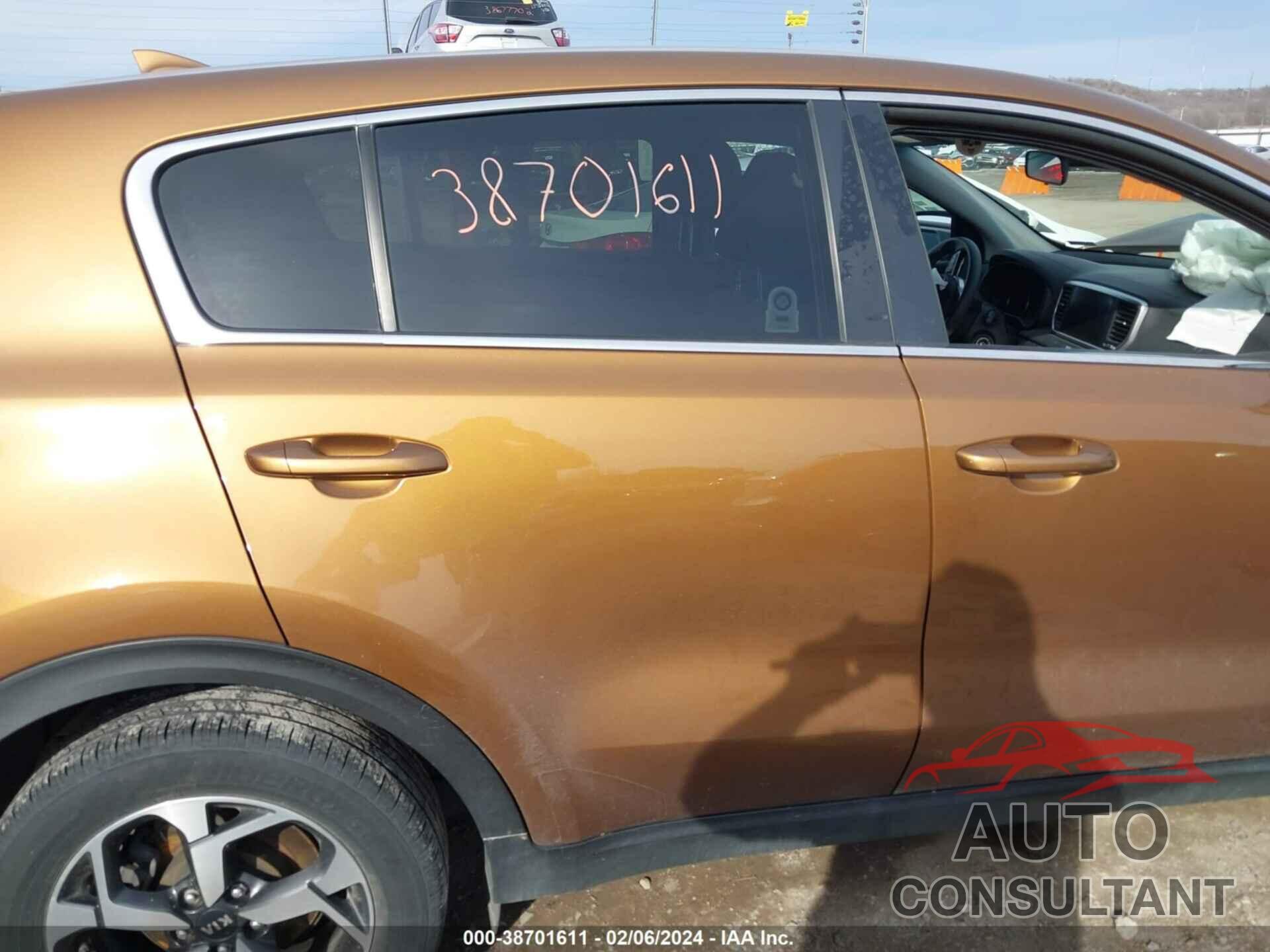 KIA SPORTAGE 2020 - KNDPMCAC5L7755153