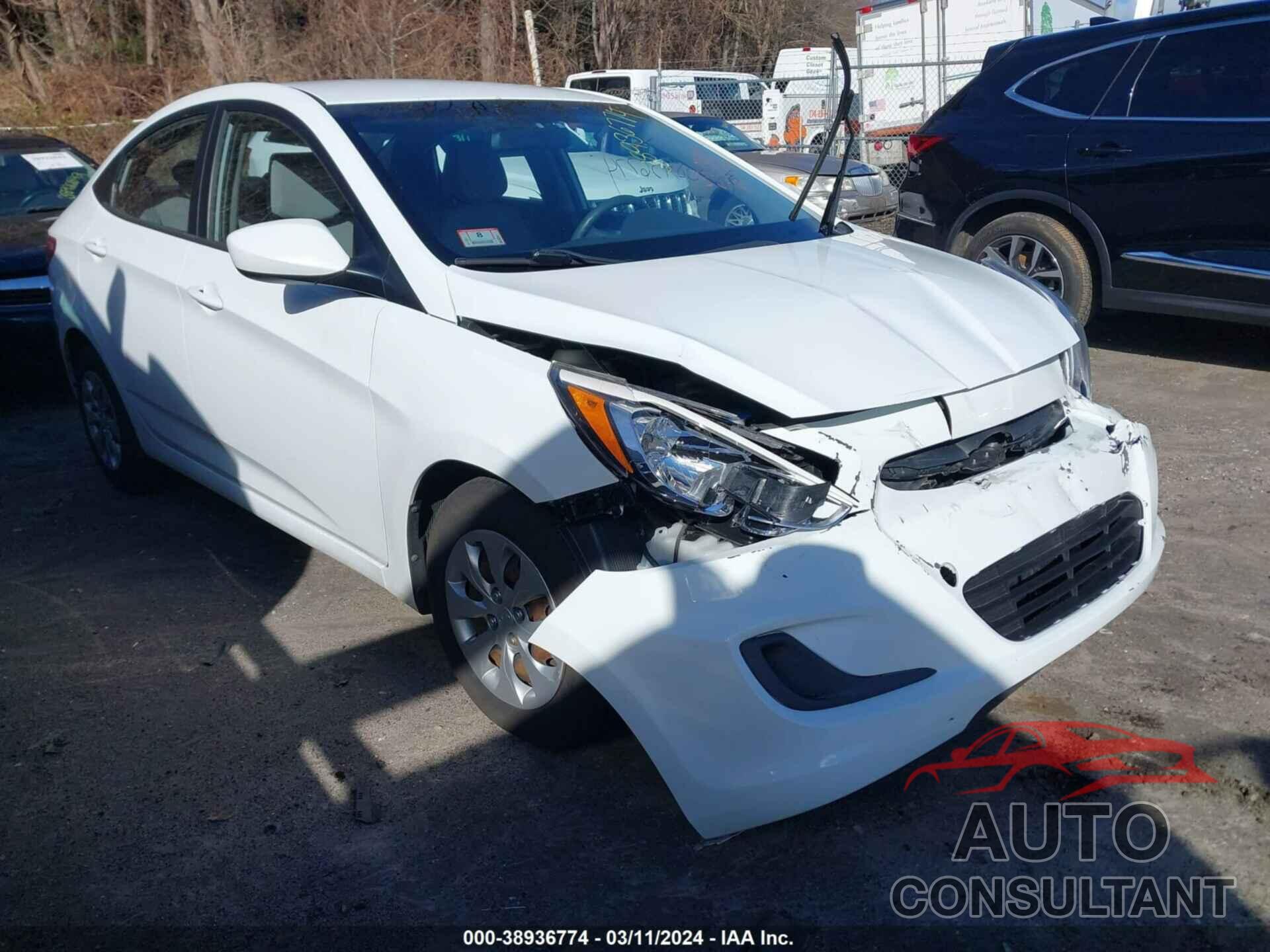 HYUNDAI ACCENT 2016 - KMHCT4AE8GU004107