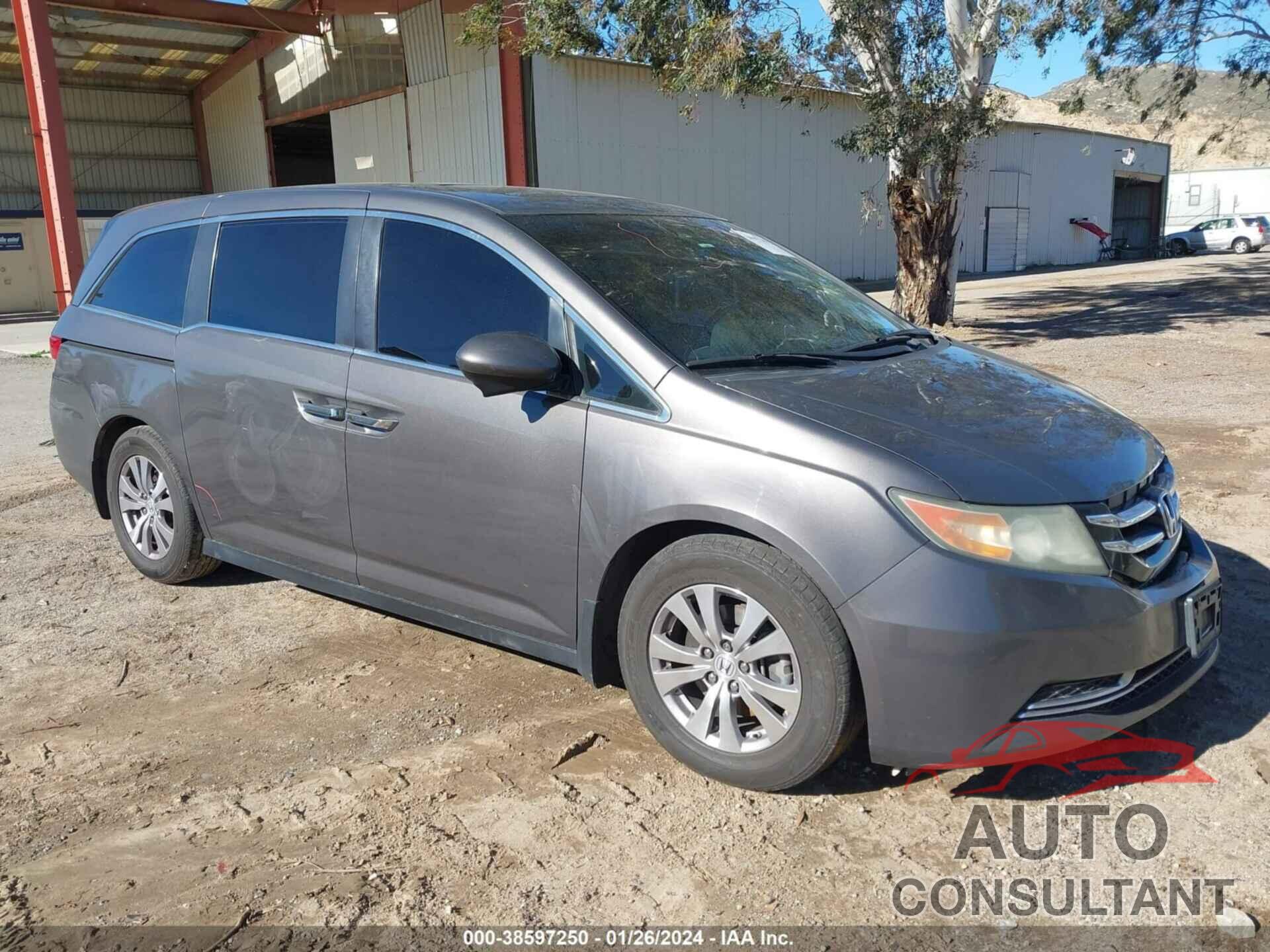 HONDA ODYSSEY 2016 - 5FNRL5H62GB012733