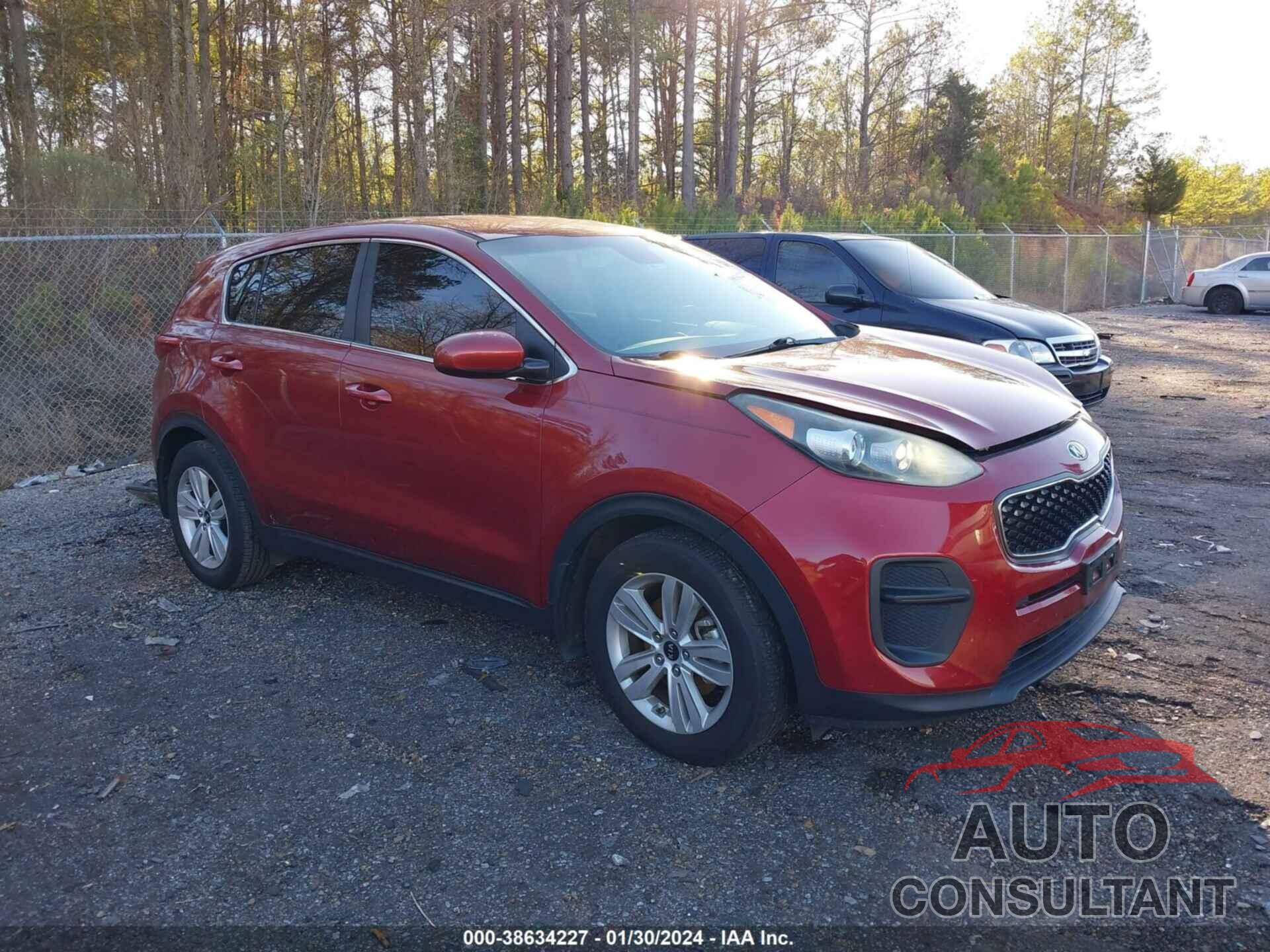 KIA SPORTAGE 2017 - KNDPM3AC3H7240322
