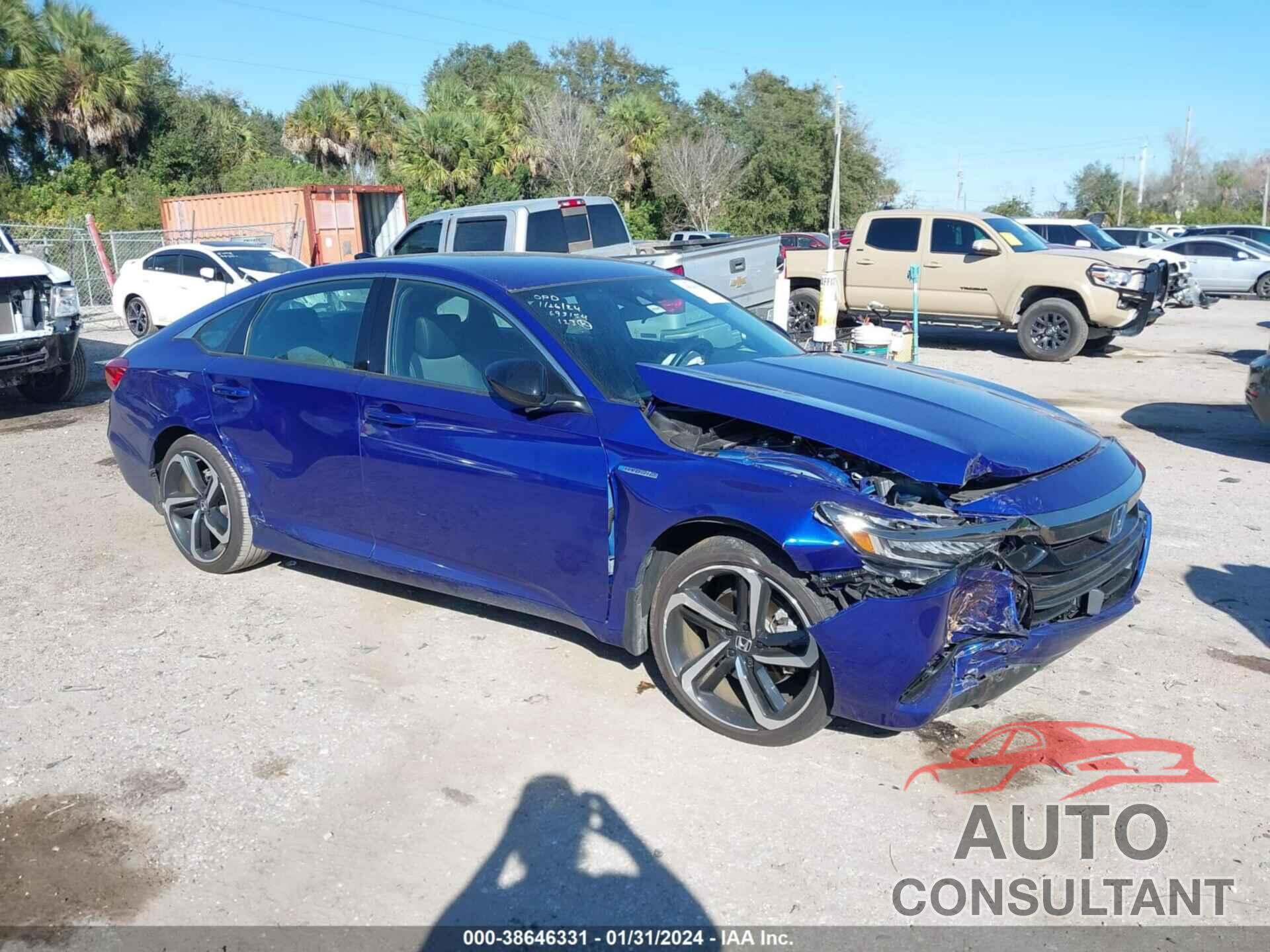 HONDA ACCORD 2022 - 1HGCV3F20NA014072