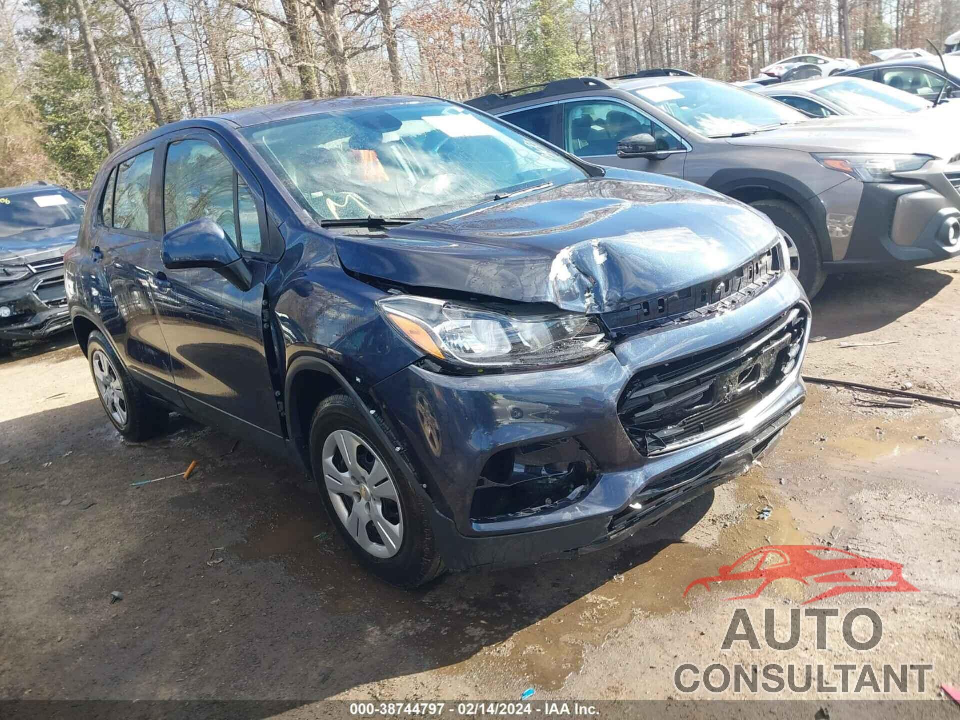 CHEVROLET TRAX 2018 - 3GNCJKSB5JL382218