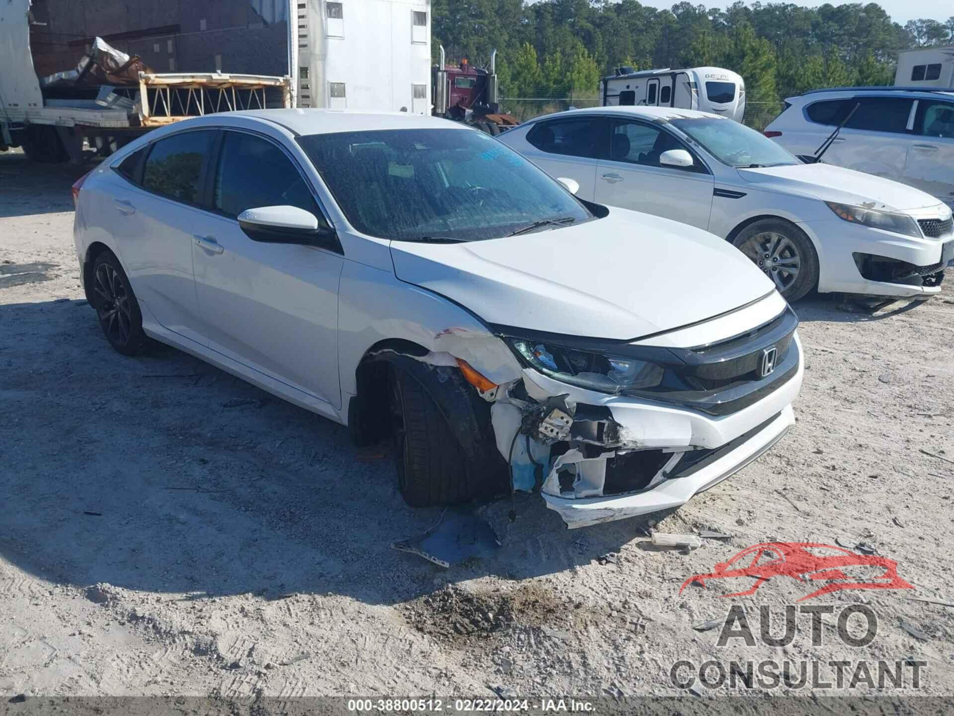 HONDA CIVIC 2019 - 19XFC2F84KE026279