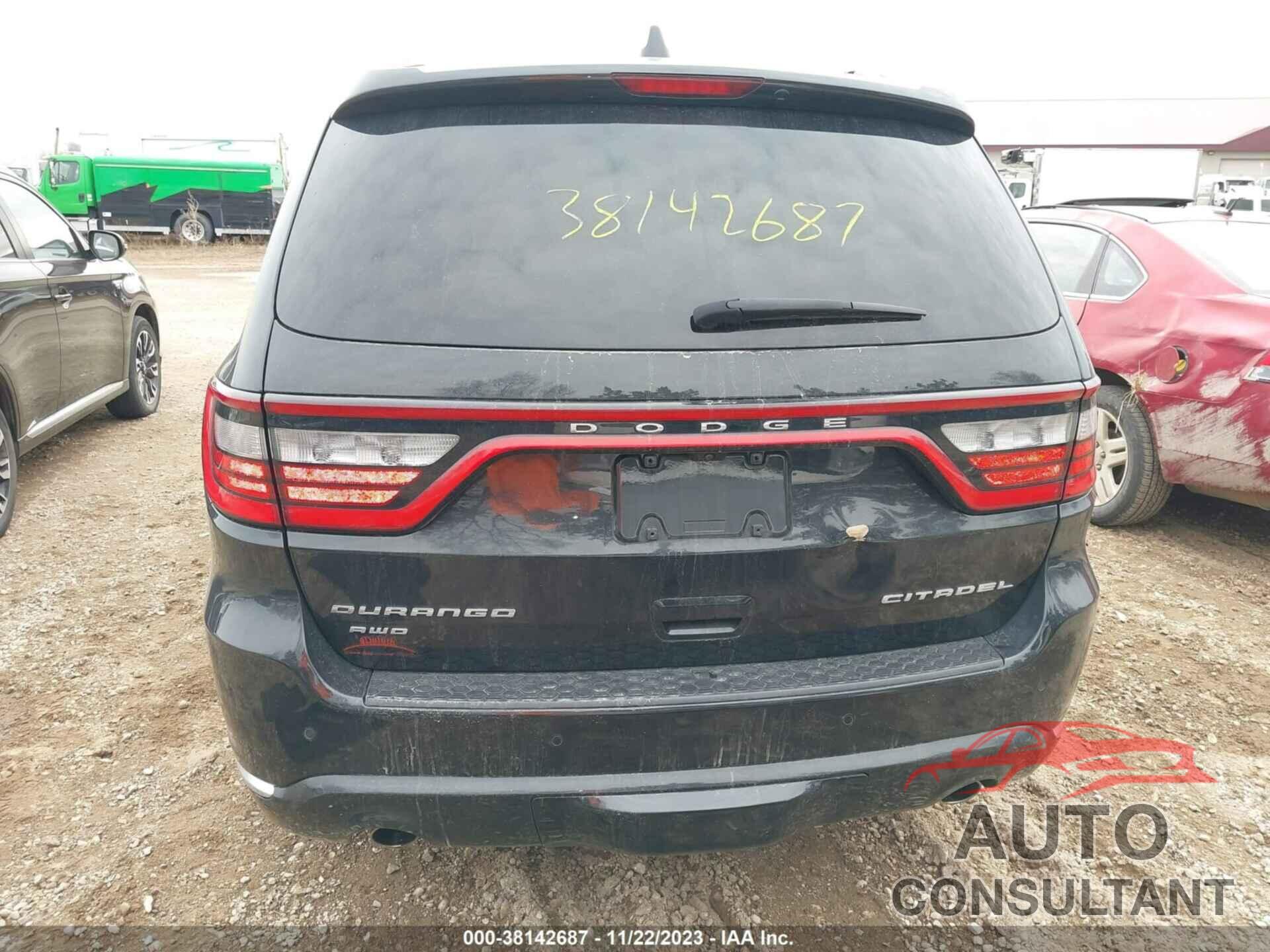 DODGE DURANGO 2016 - 1C4RDJEG9GC481821