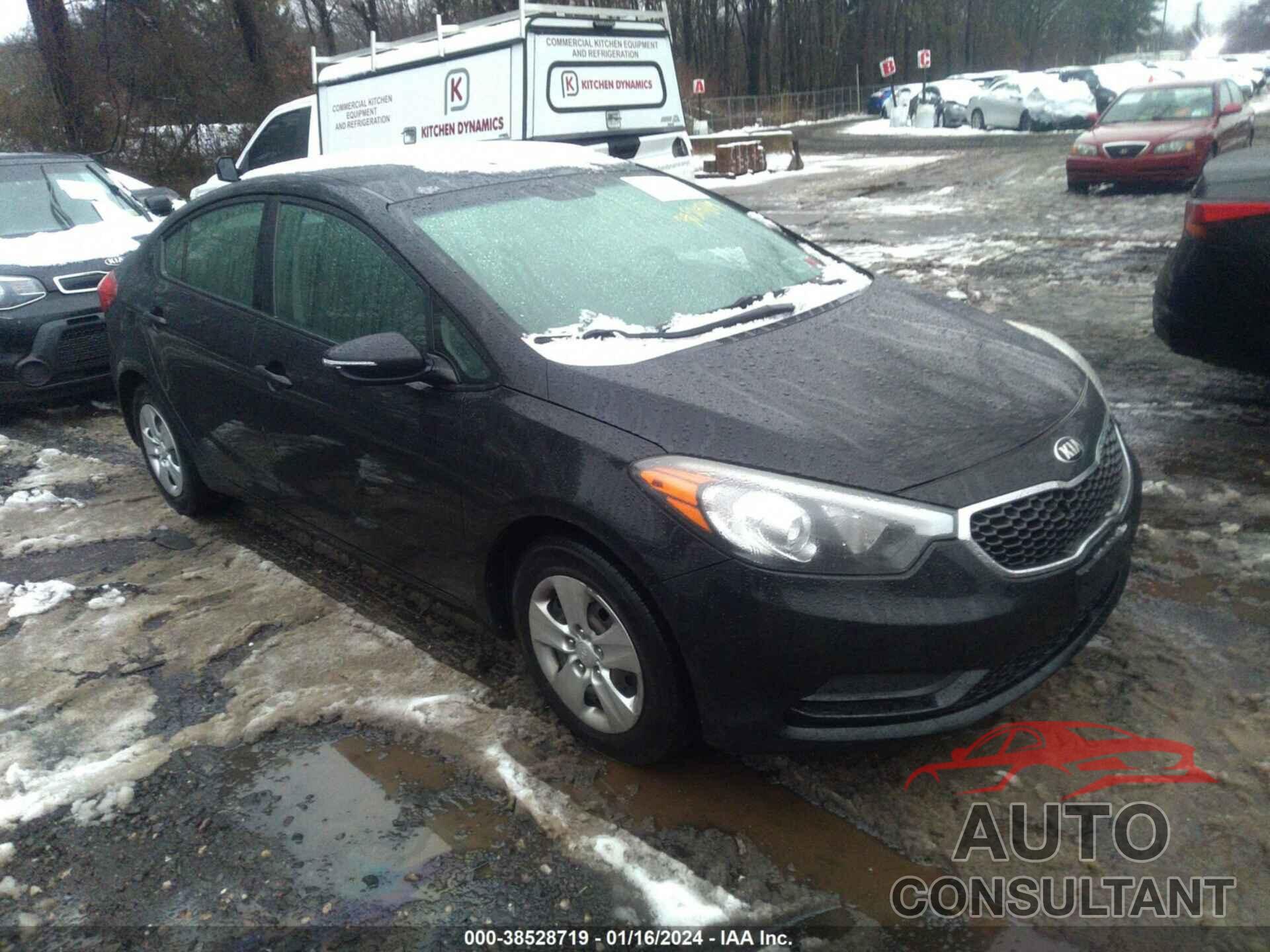 KIA FORTE 2016 - KNAFX4A60G5534058