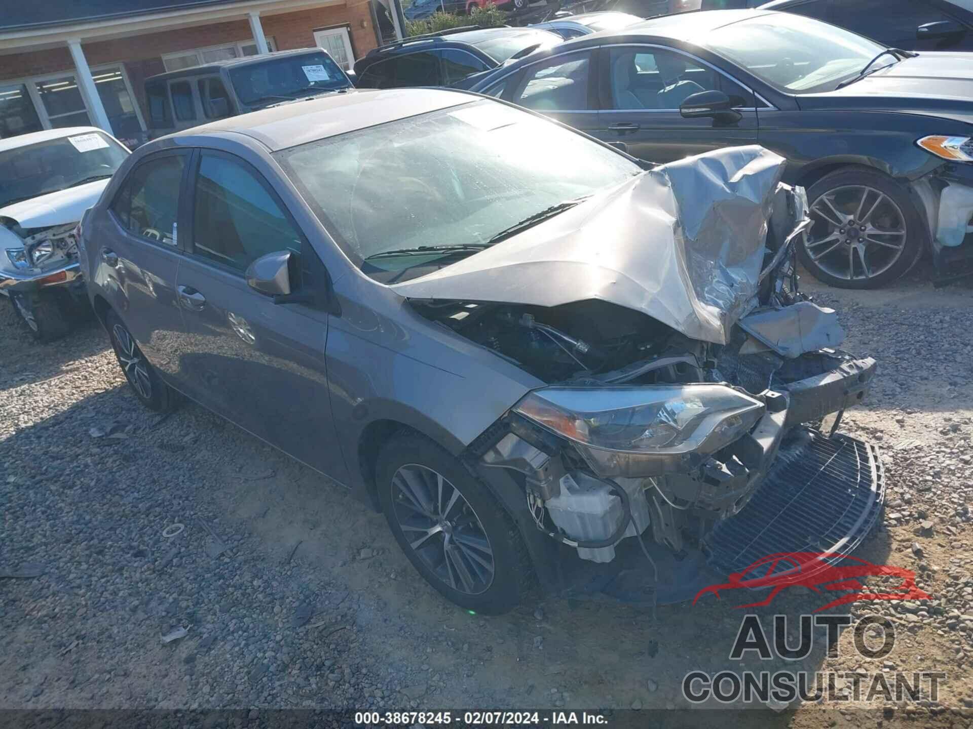 TOYOTA COROLLA 2016 - 2T1BURHE4GC662858