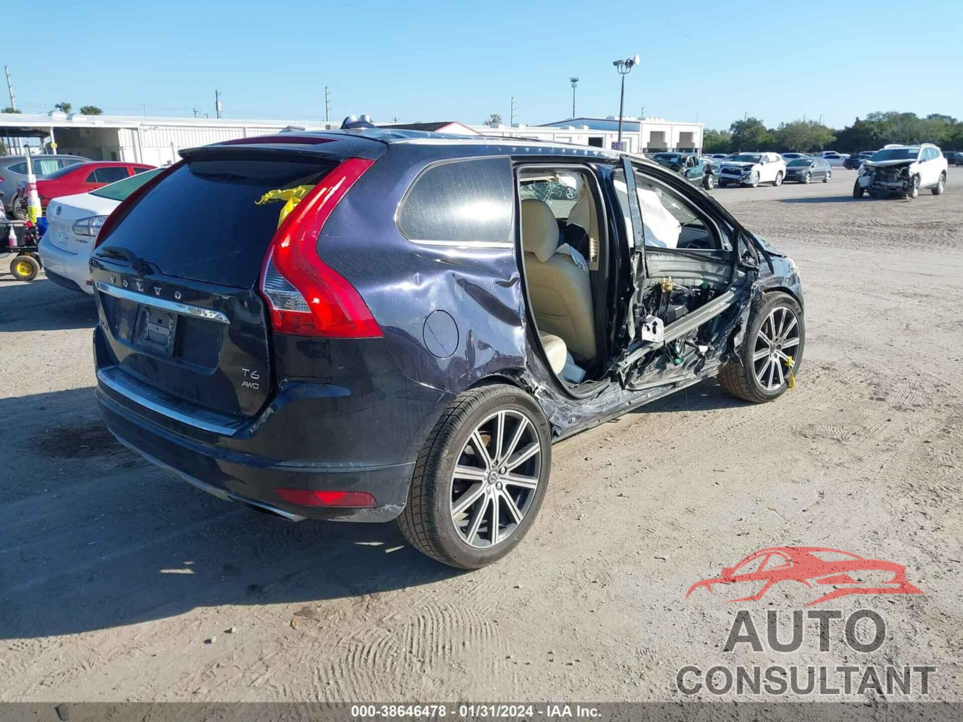 VOLVO XC60 2017 - YV449MRU0H2031797