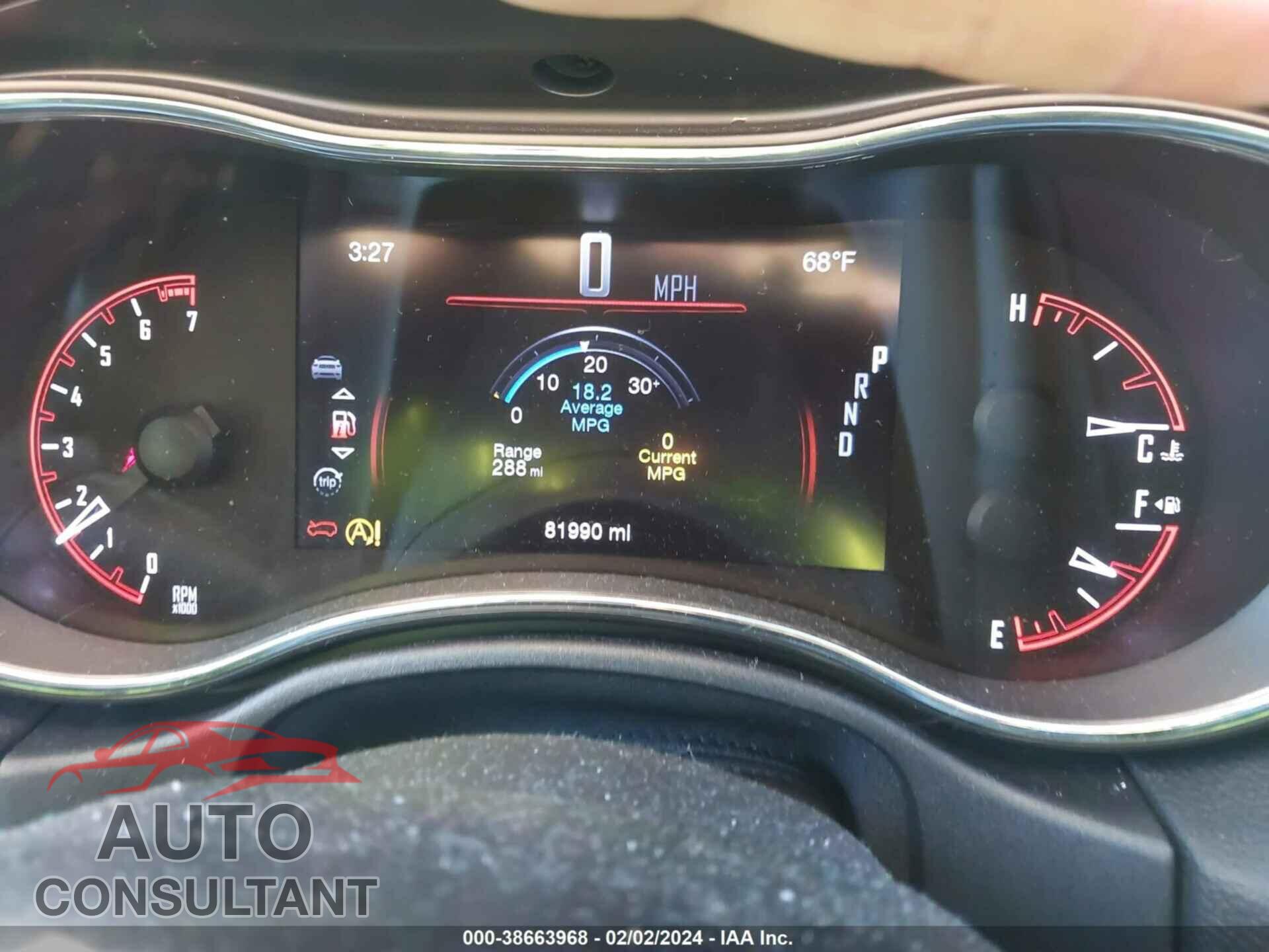 DODGE DURANGO 2018 - 1C4RDHAGXJC323588