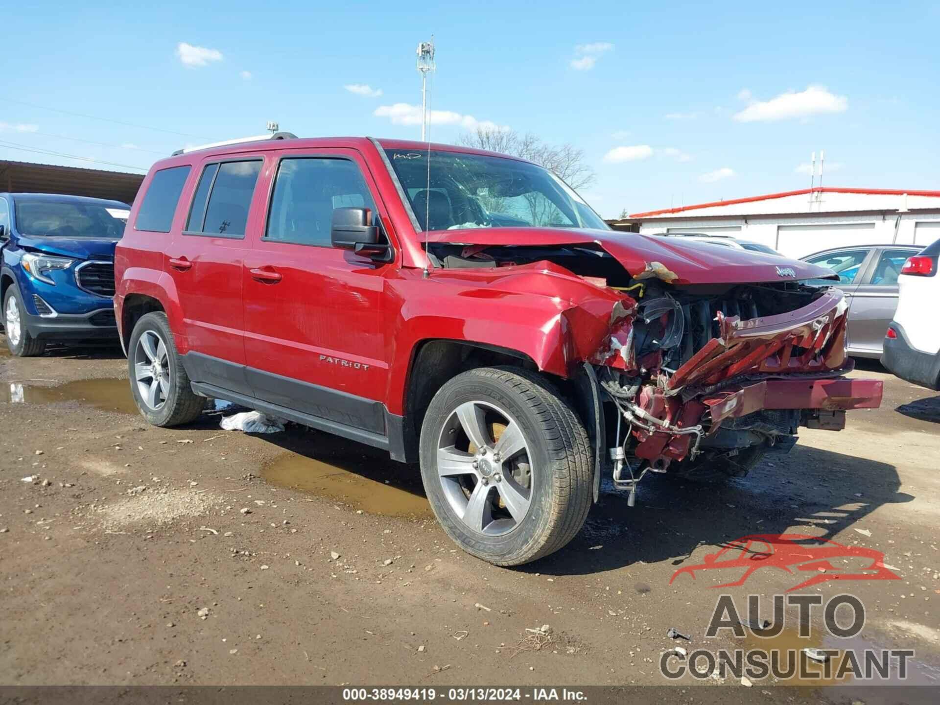 JEEP PATRIOT 2016 - 1C4NJPFA8GD562503