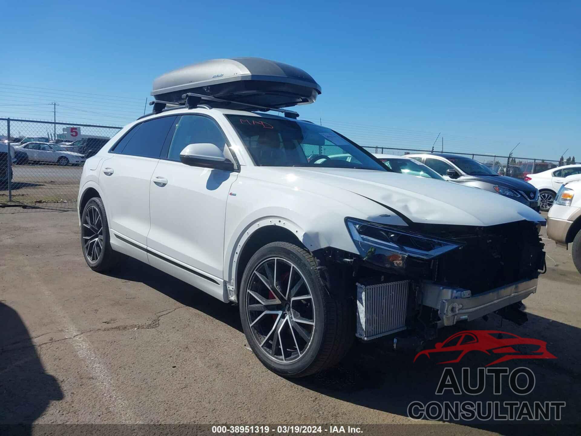 AUDI Q8 2019 - WA1EVAF17KD036500