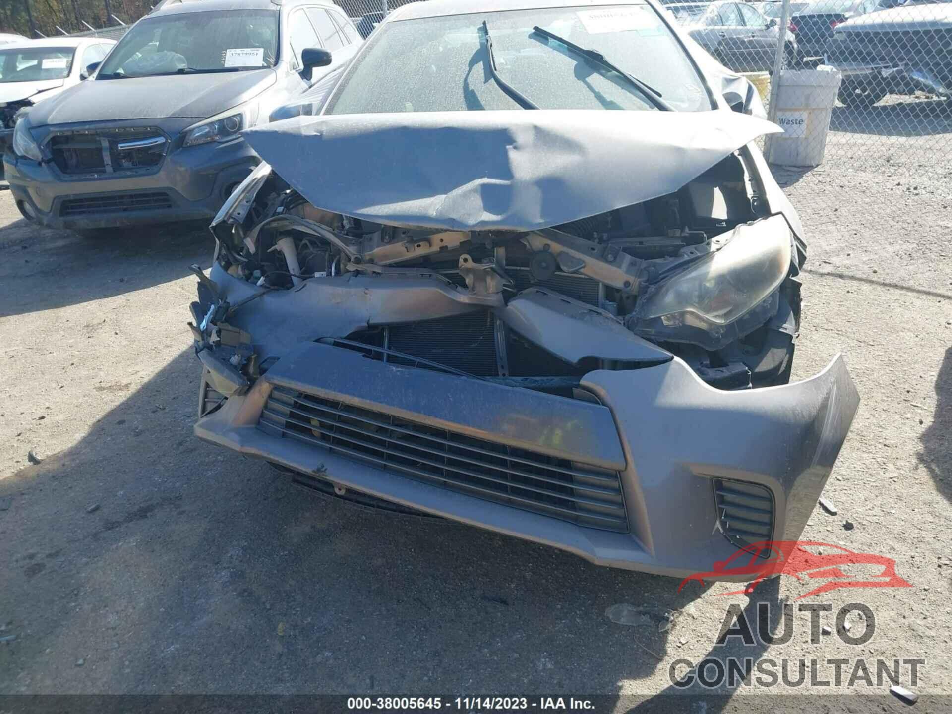 TOYOTA COROLLA 2016 - 2T1BURHE0GC664056