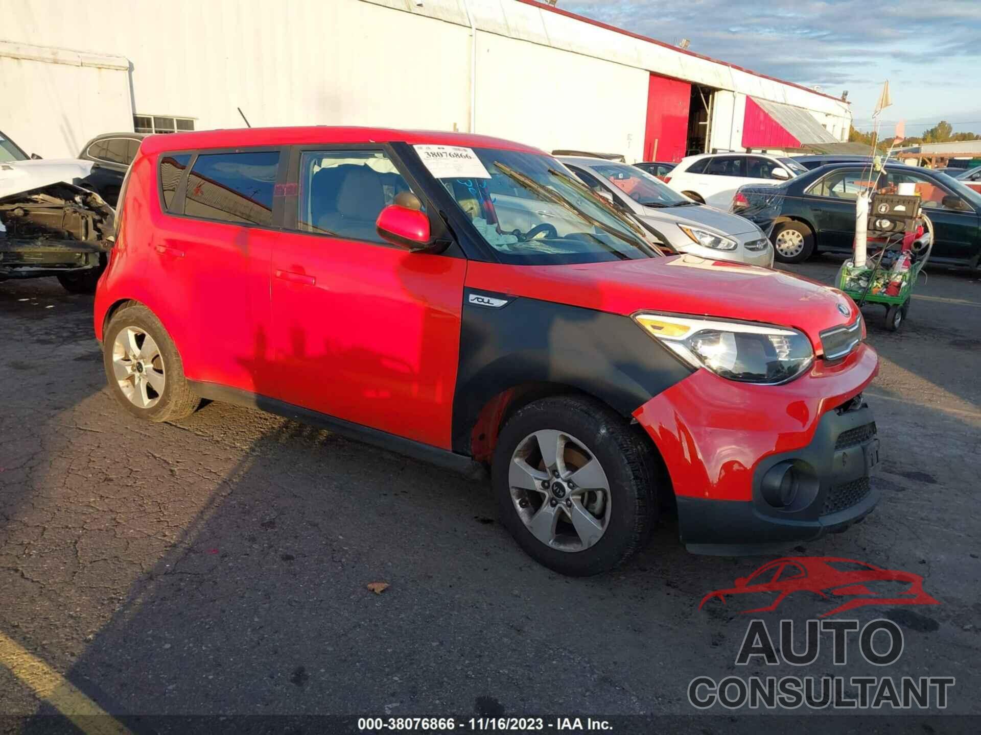 KIA SOUL 2019 - KNDJN2A23K7678432