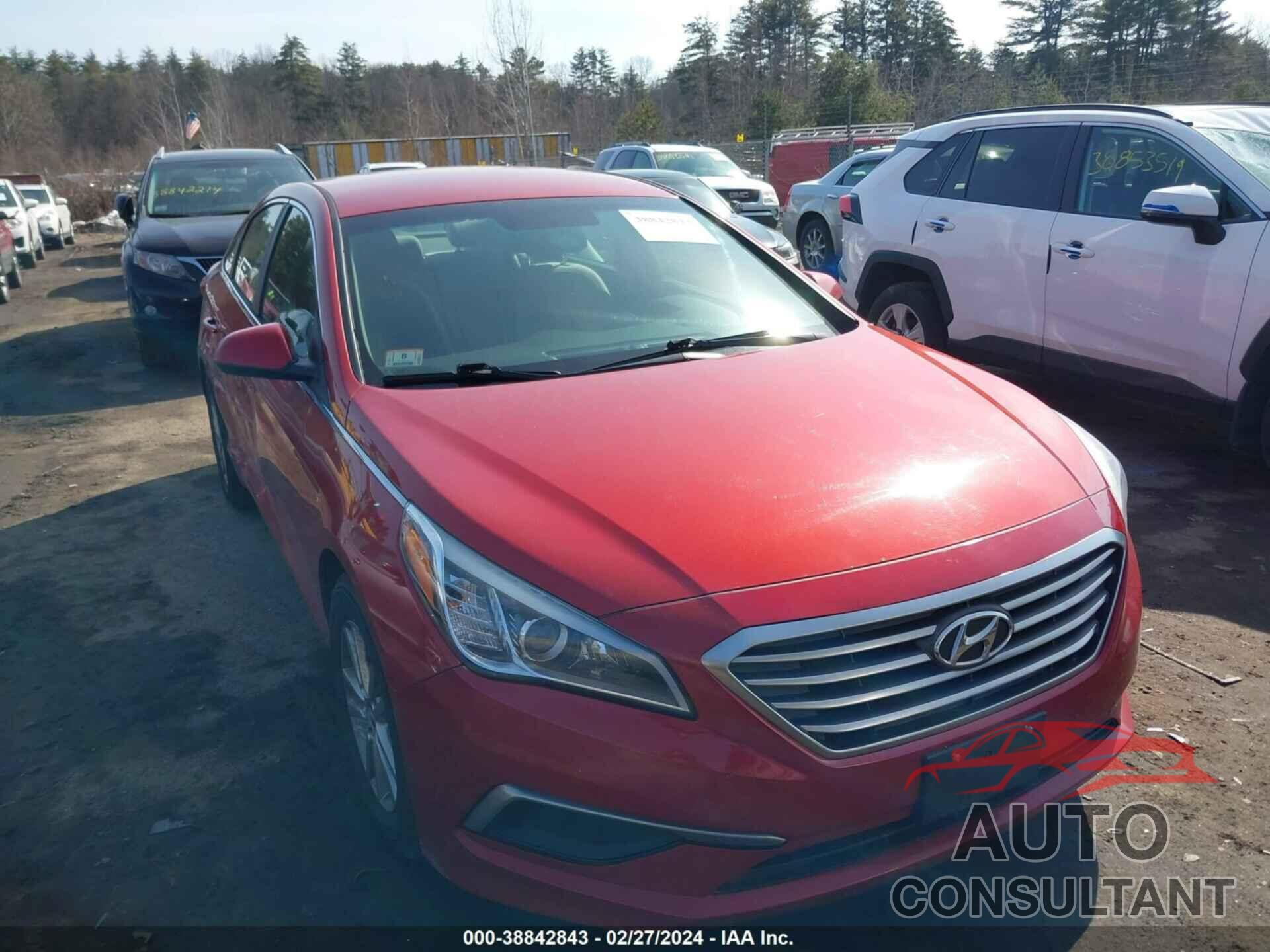 HYUNDAI SONATA 2017 - 5NPE24AF1HH517588