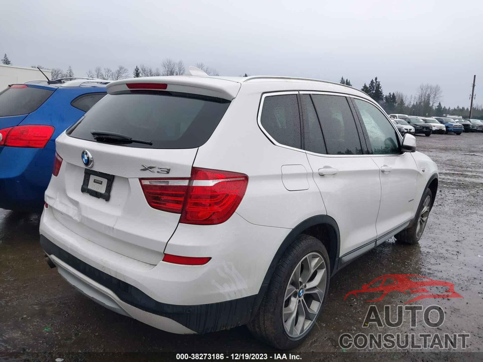 BMW X3 2016 - 5UXWX9C55G0B91949