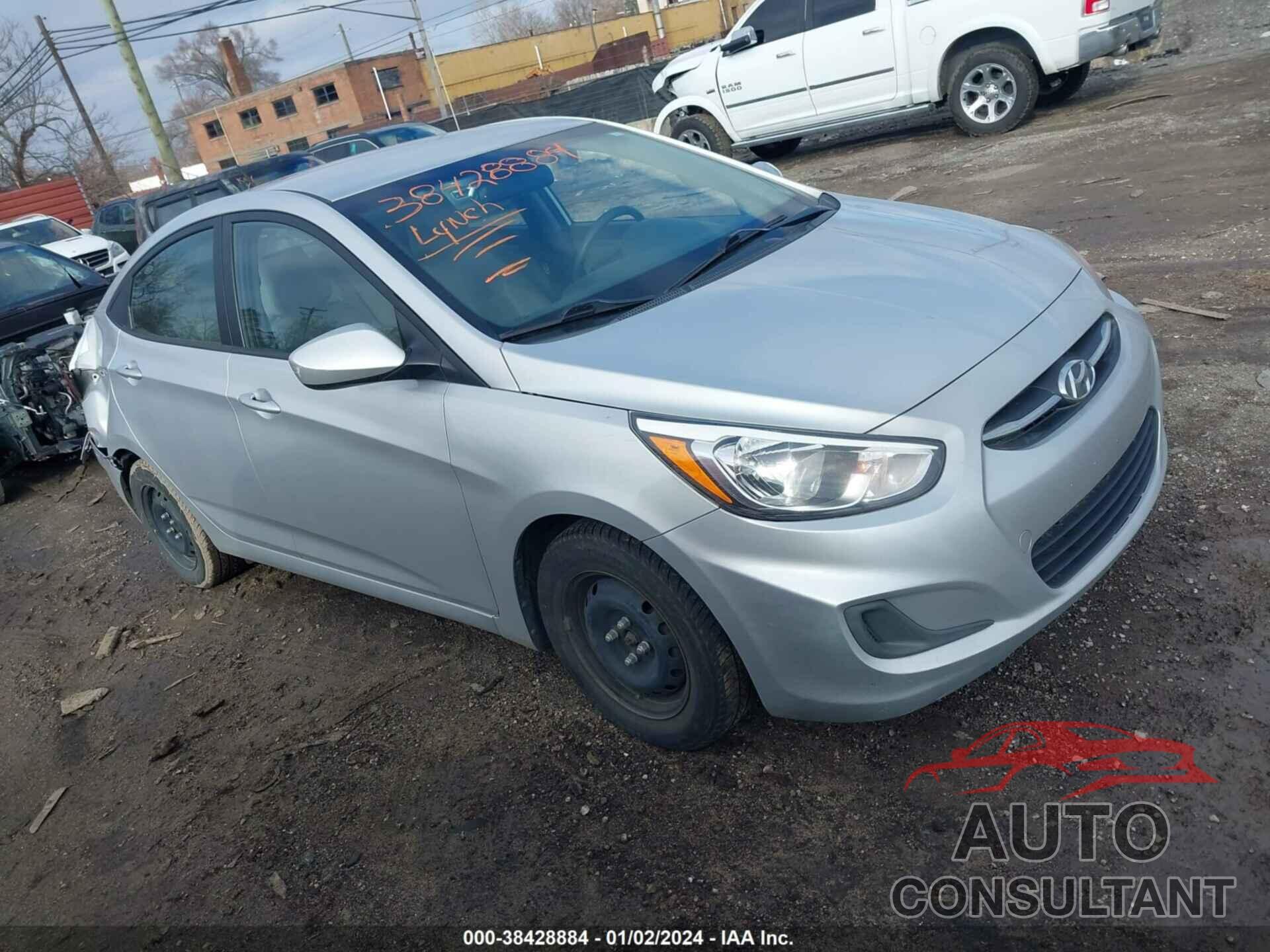 HYUNDAI ACCENT 2017 - KMHCT4AE4HU208971