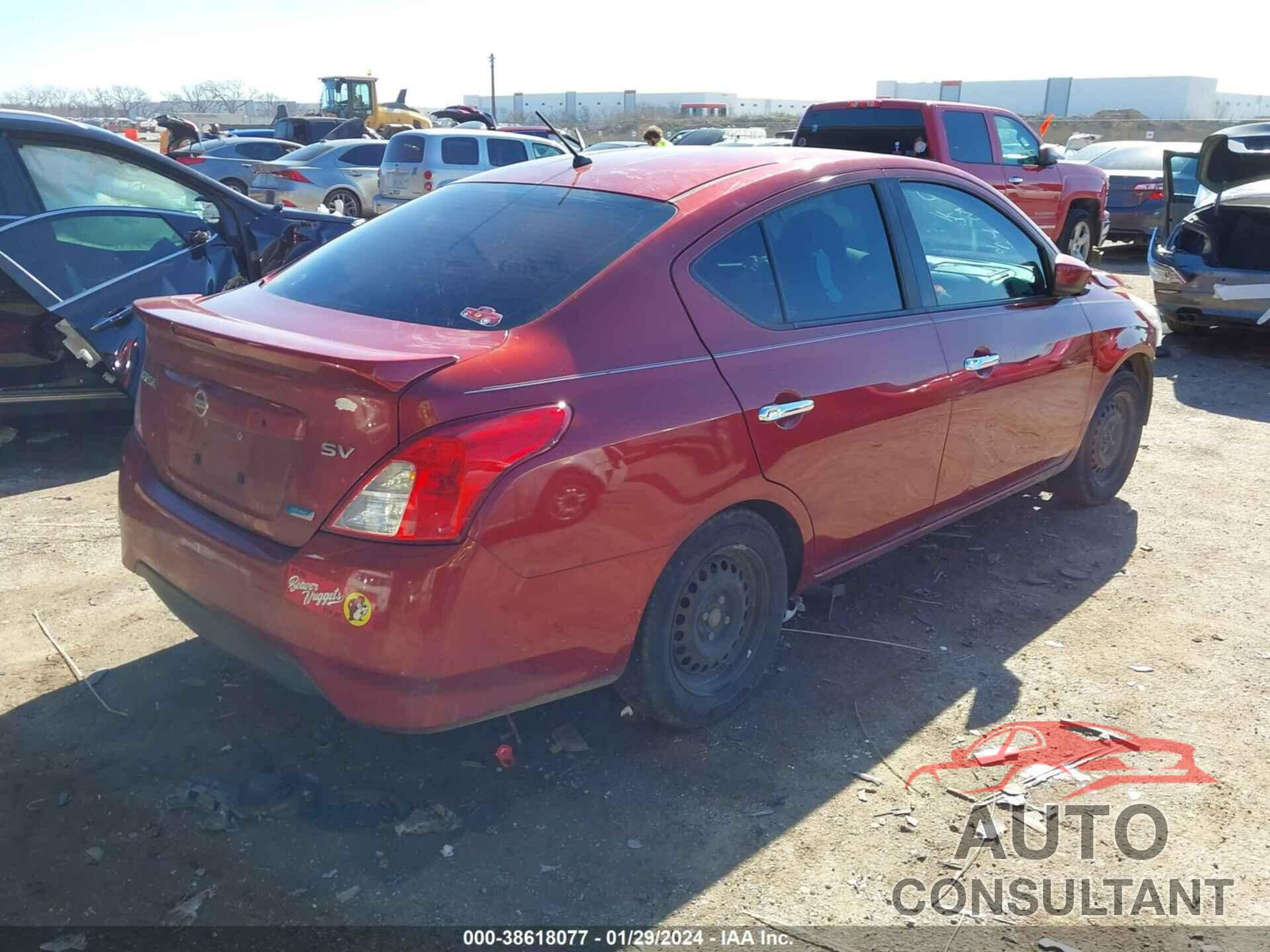 NISSAN VERSA 2016 - 3N1CN7AP7GL867155