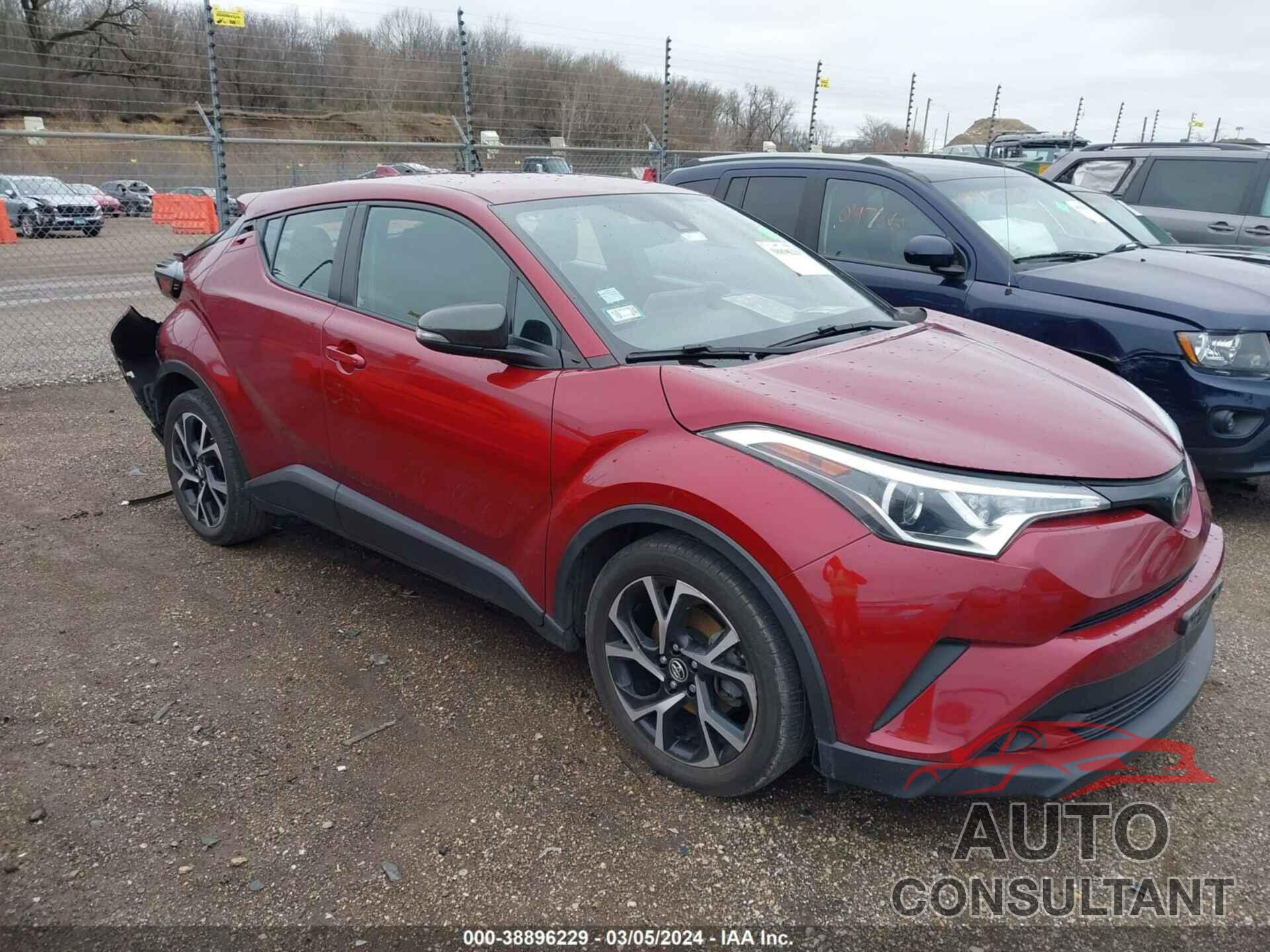 TOYOTA C-HR 2019 - NMTKHMBX2KR082010