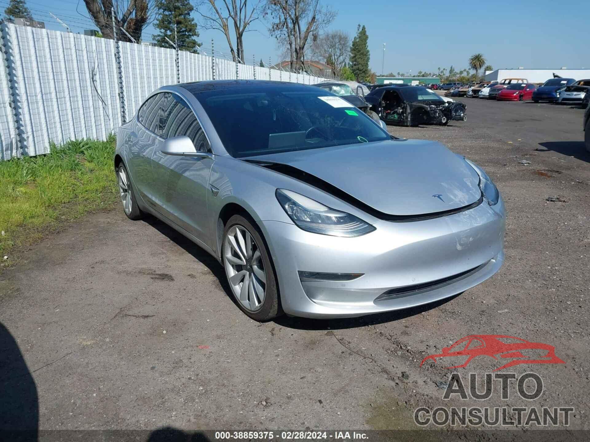 TESLA MODEL 3 2018 - 5YJ3E1EA4JF061313