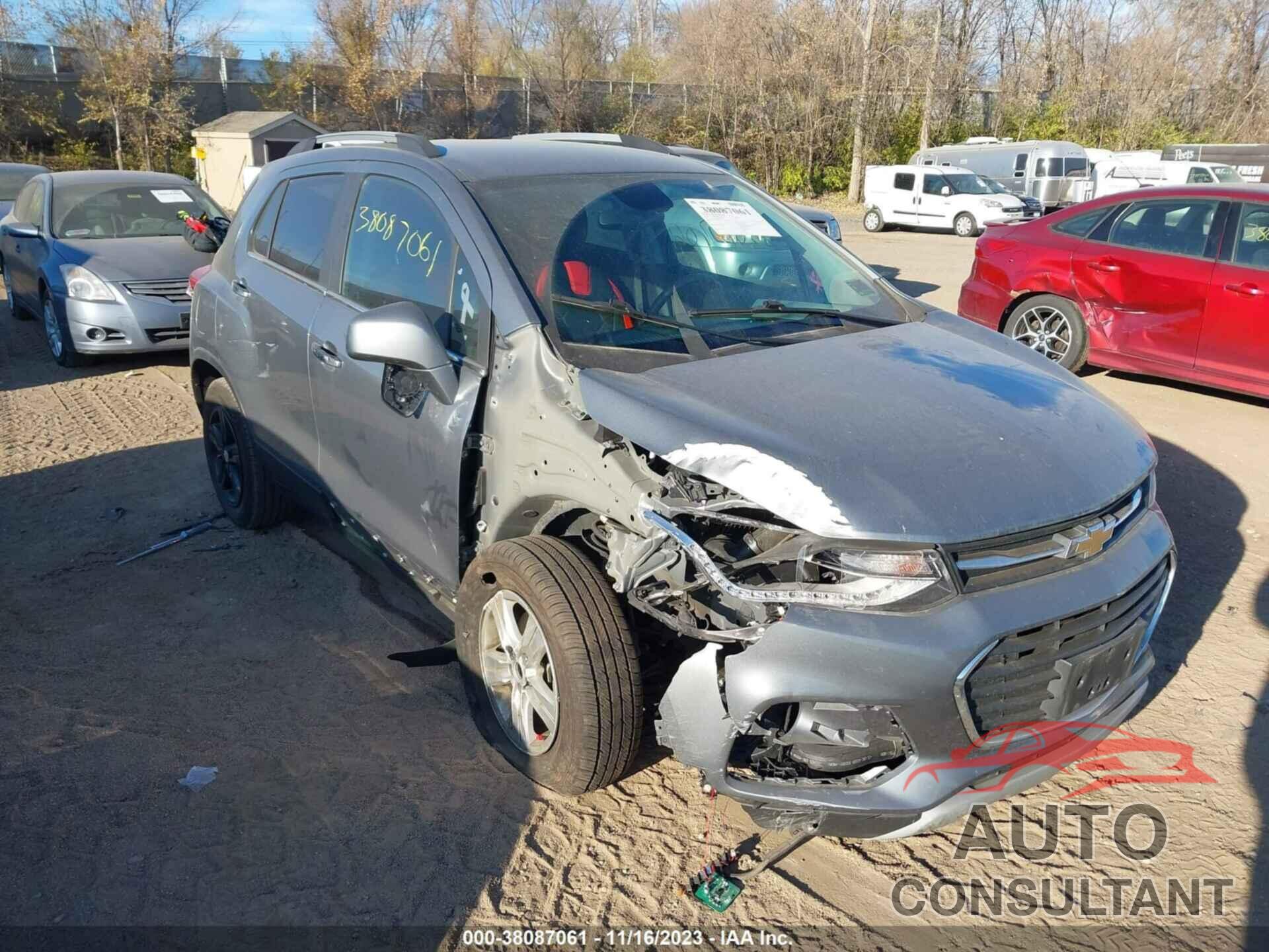 CHEVROLET TRAX 2019 - KL7CJPSB7KB897811