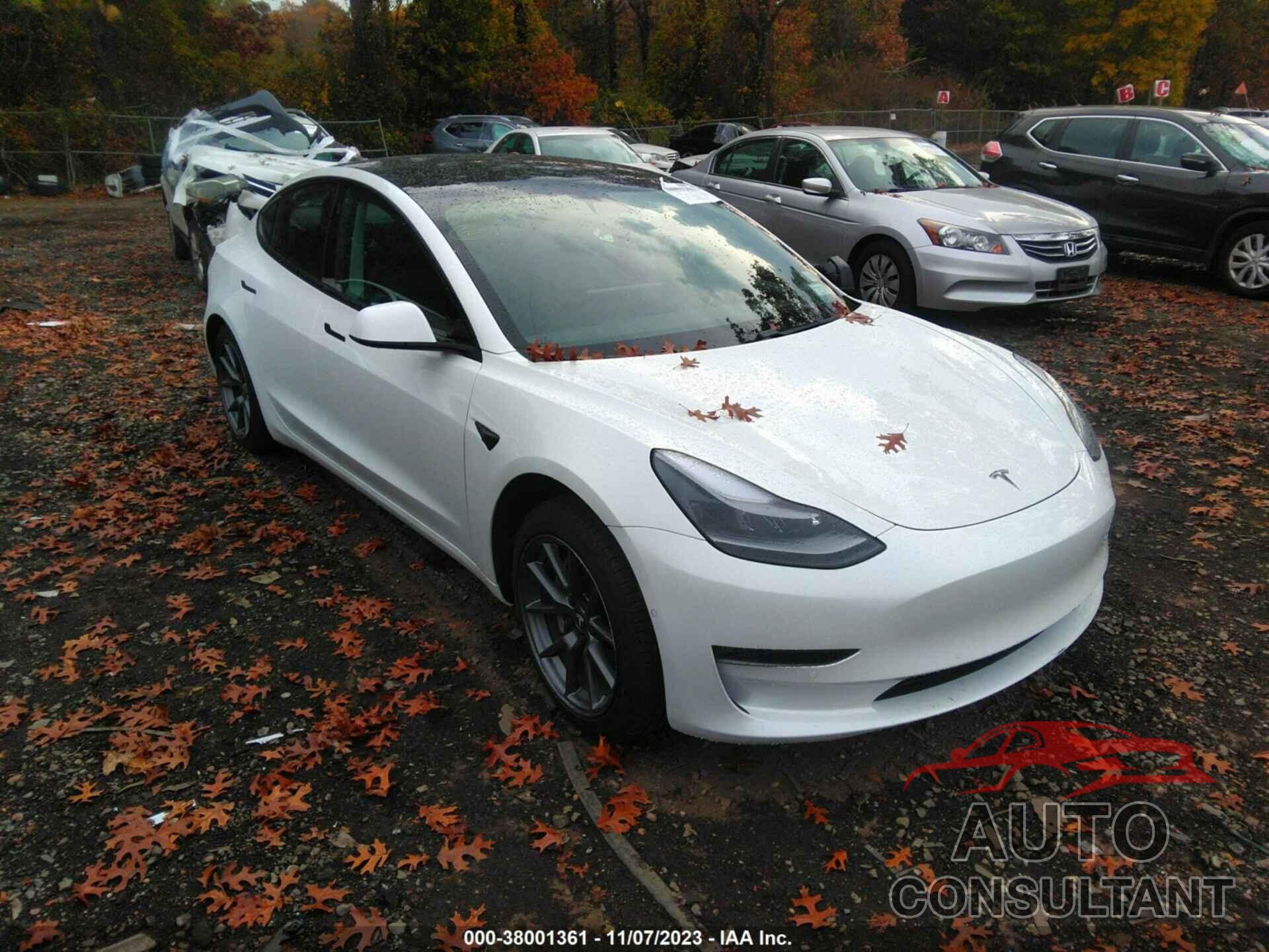 TESLA MODEL 3 2021 - 5YJ3E1EB2MF050386