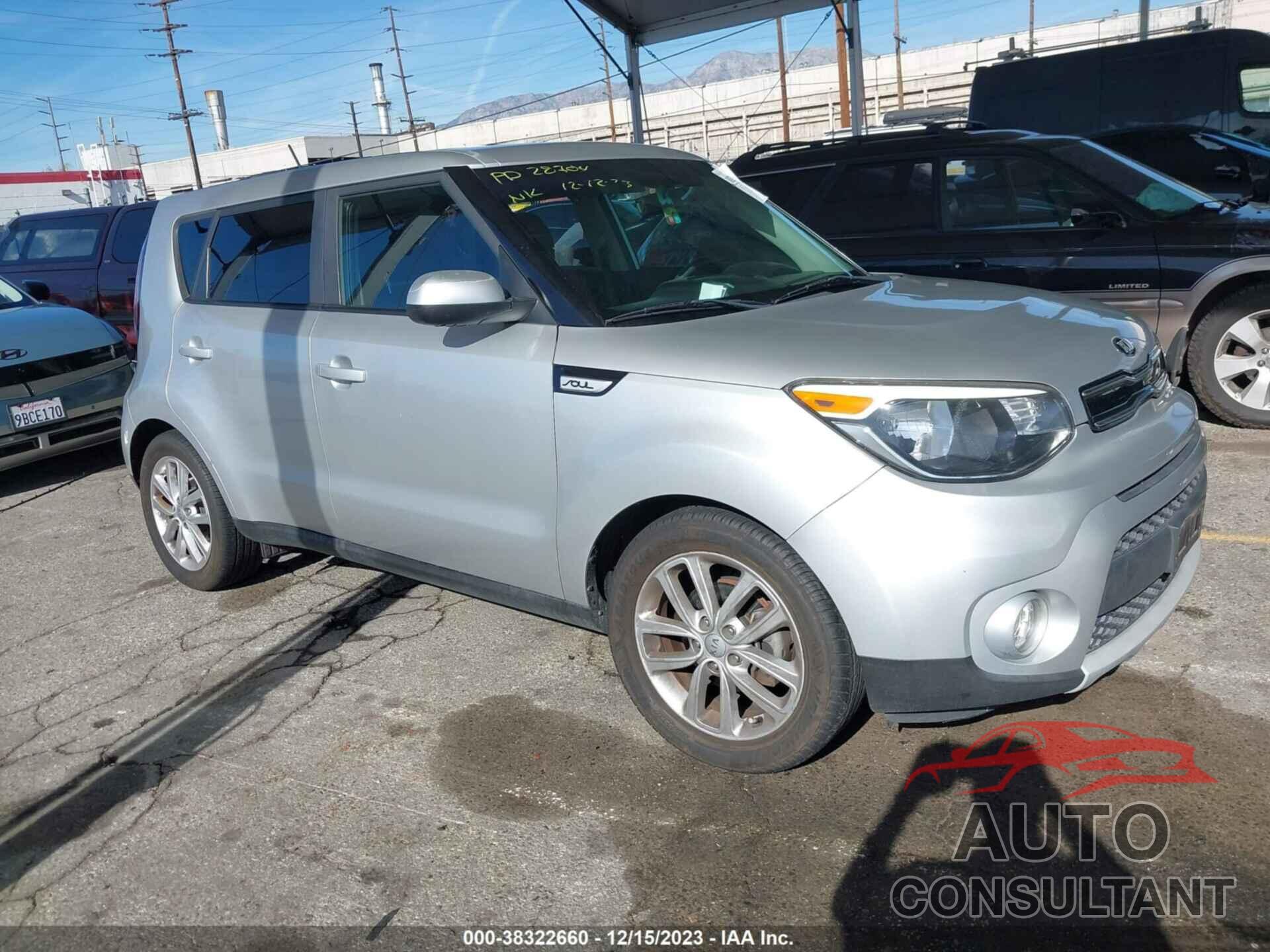 KIA SOUL 2019 - KNDJP3A58K7661992