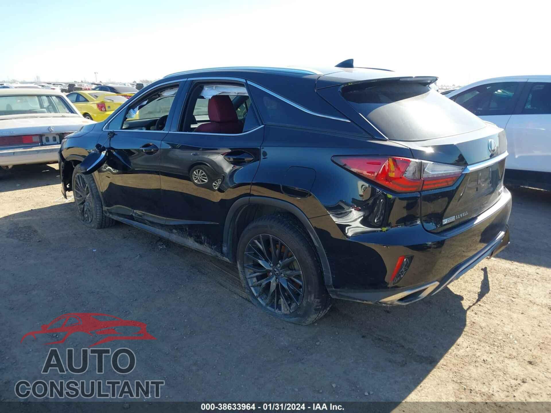 LEXUS RX 2017 - 2T2ZZMCA2HC061243