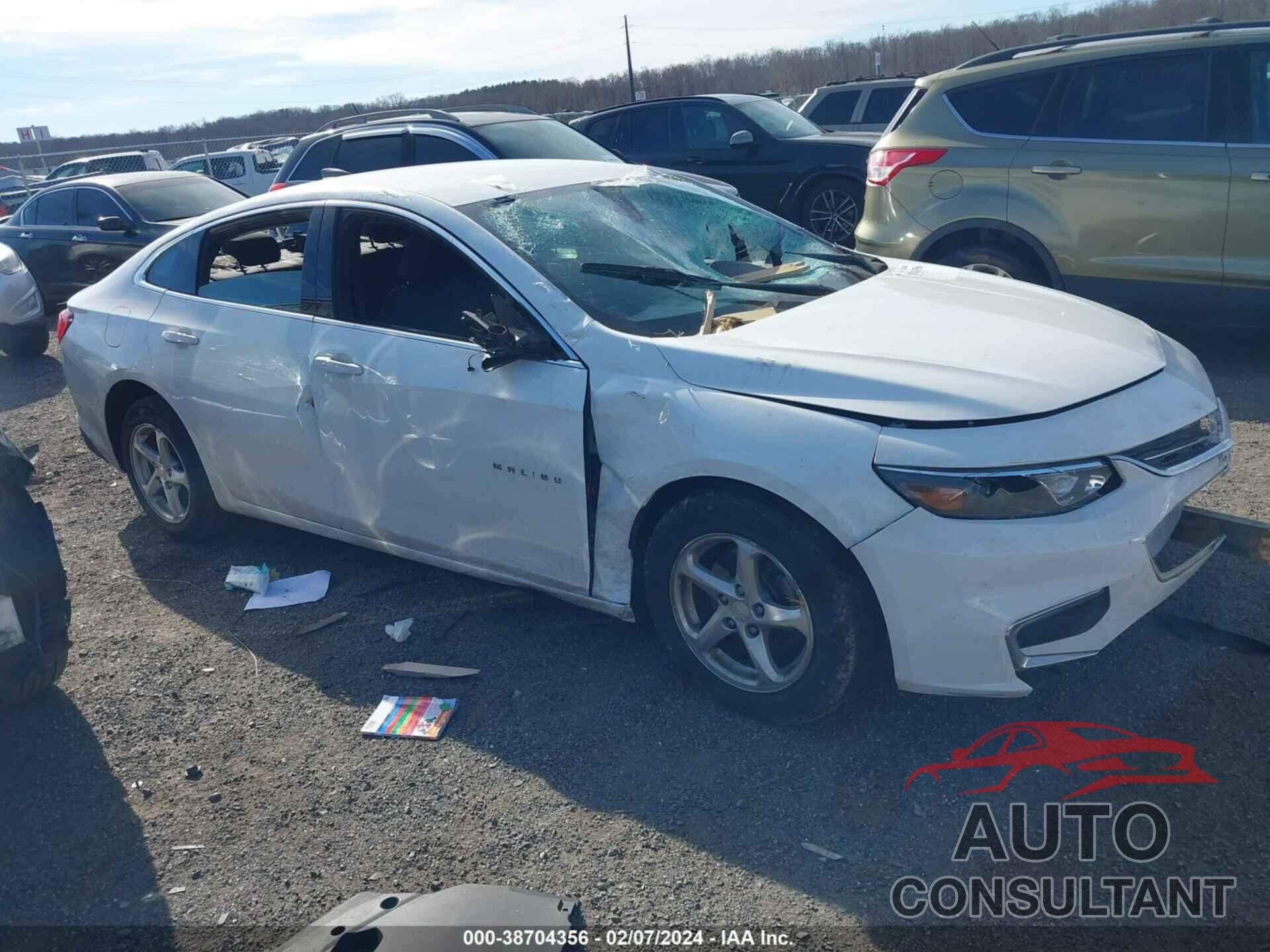 CHEVROLET MALIBU 2017 - 1G1ZB5ST5HF268081